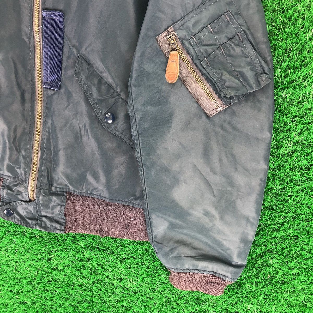 Buzz Rickson's Buzz Rickson USAF Flight Jacket Type L-2A Scovill Zipper Size US L / EU 52-54 / 3 - 3 Thumbnail