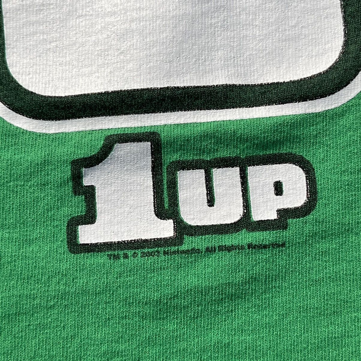 Nintendo × Vintage © 2003 NINTENDO SUPER MARIO “1-UP MUSHROOMS” T-SHIRT Size US XL / EU 56 / 4 - 9 Thumbnail