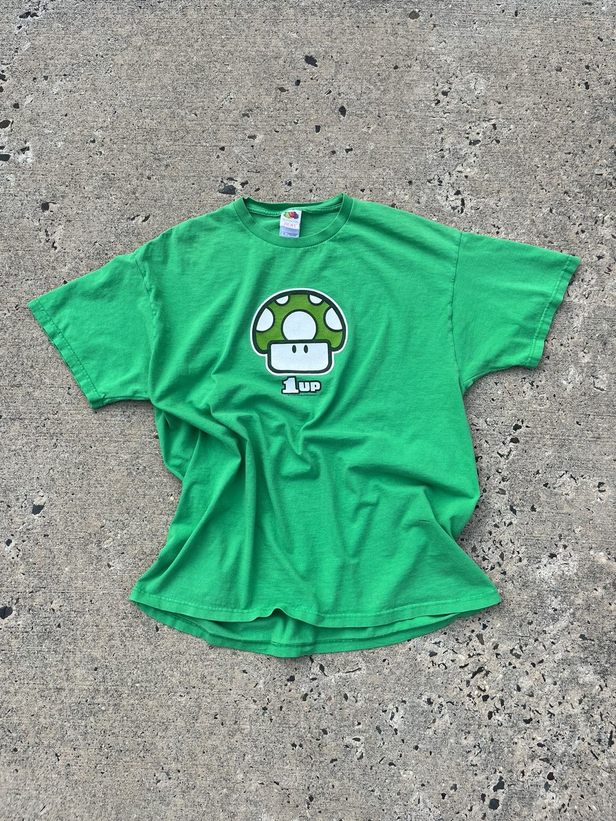 Nintendo × Vintage © 2003 NINTENDO SUPER MARIO “1-UP MUSHROOMS” T-SHIRT Size US XL / EU 56 / 4 - 3 Thumbnail