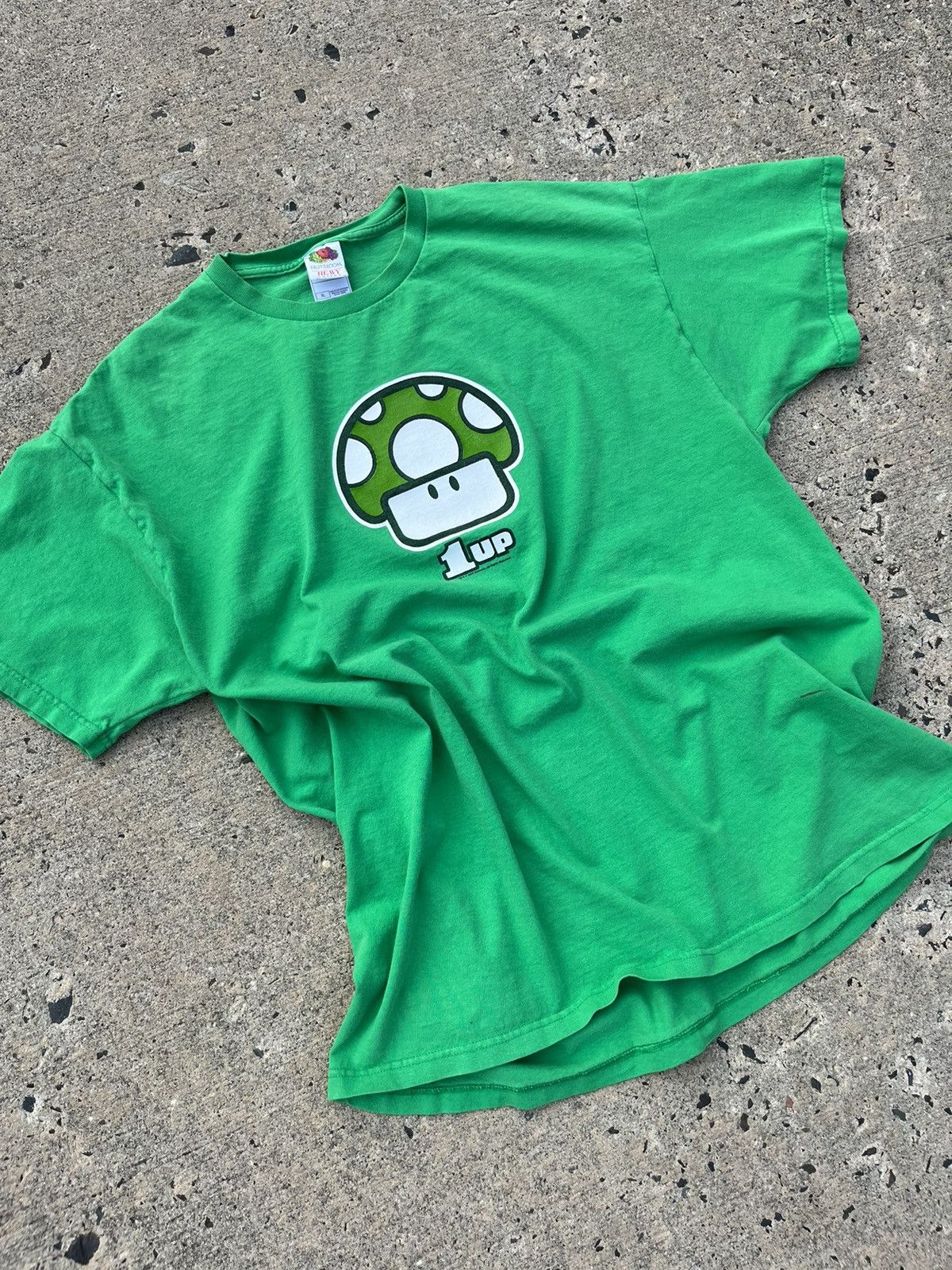 Nintendo × Vintage © 2003 NINTENDO SUPER MARIO “1-UP MUSHROOMS” T-SHIRT Size US XL / EU 56 / 4 - 4 Thumbnail