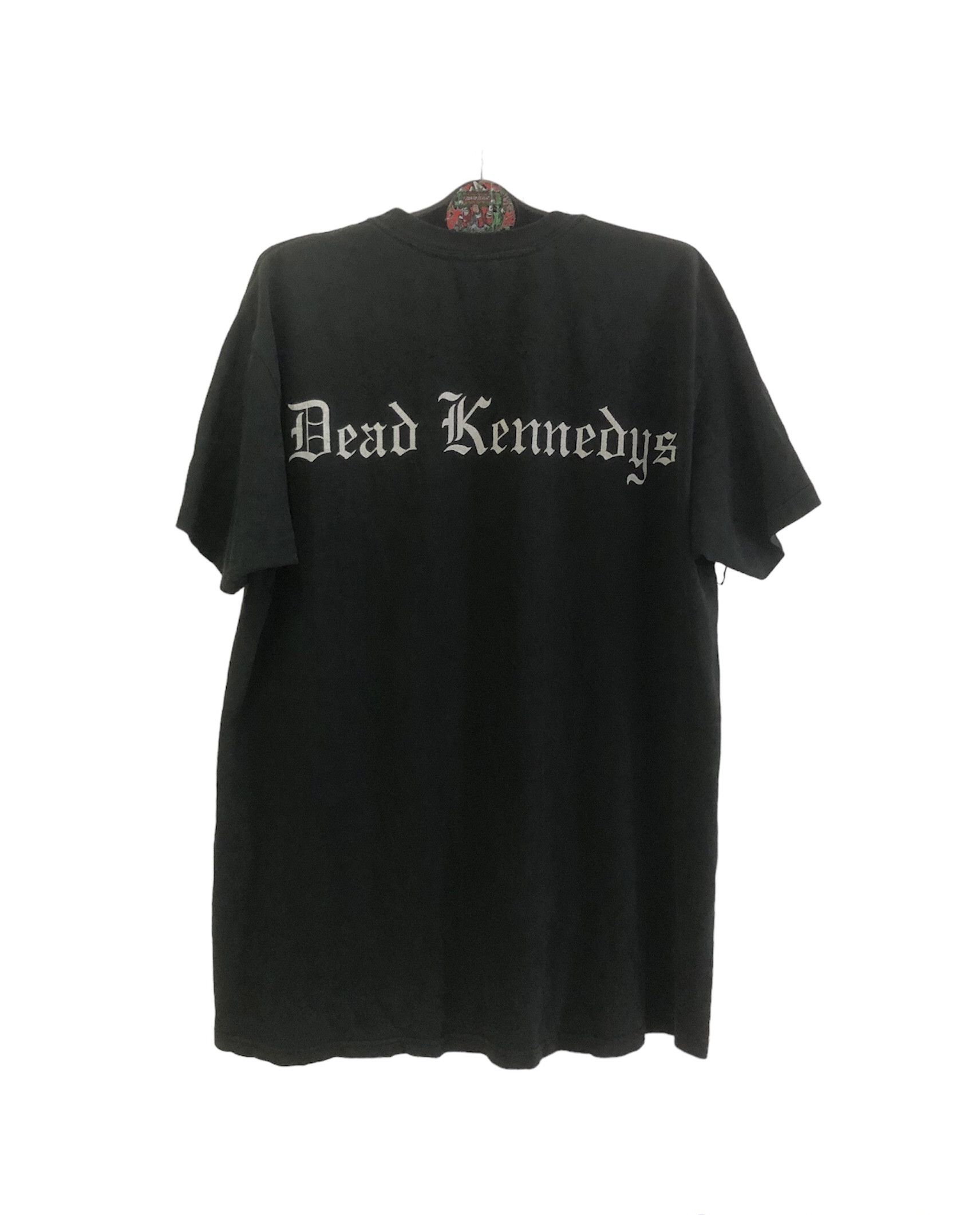 Band Tees Vintage Worn 90s Dead Kennedys Band Tshirt Size US L / EU 52-54 / 3 - 2 Thumbnail