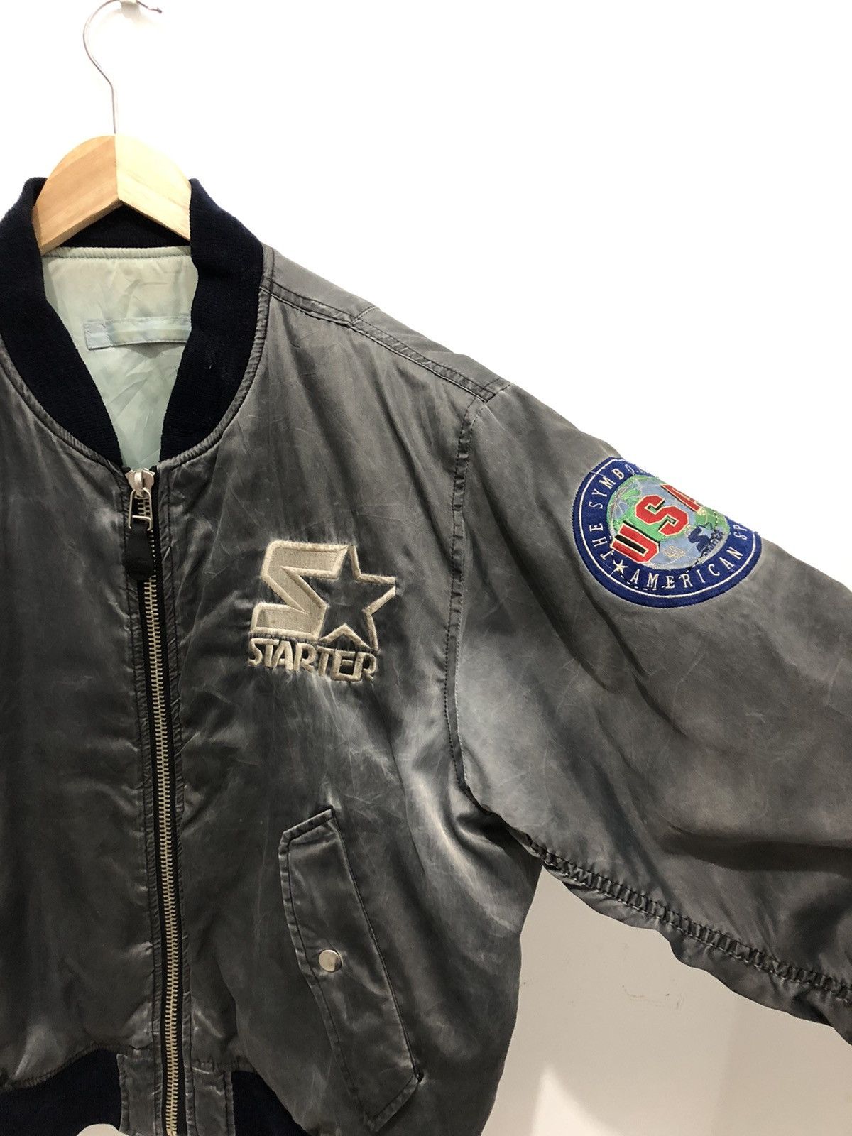Starter × Vintage Starter Bomber Jacket Size US M / EU 48-50 / 2 - 3 Thumbnail