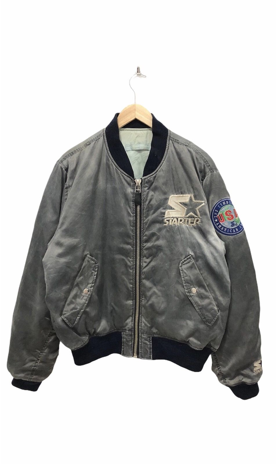 Starter × Vintage Starter Bomber Jacket Size US M / EU 48-50 / 2 - 1 Thumbnail