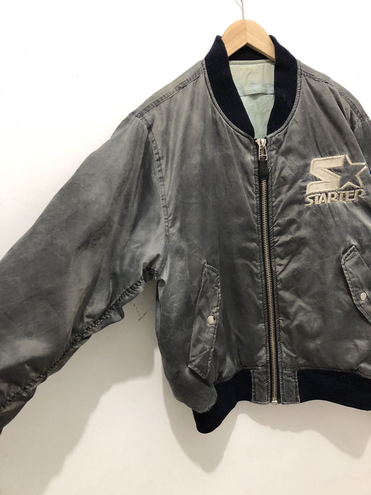 Starter × Vintage Starter Bomber Jacket Size US M / EU 48-50 / 2 - 2 Thumbnail