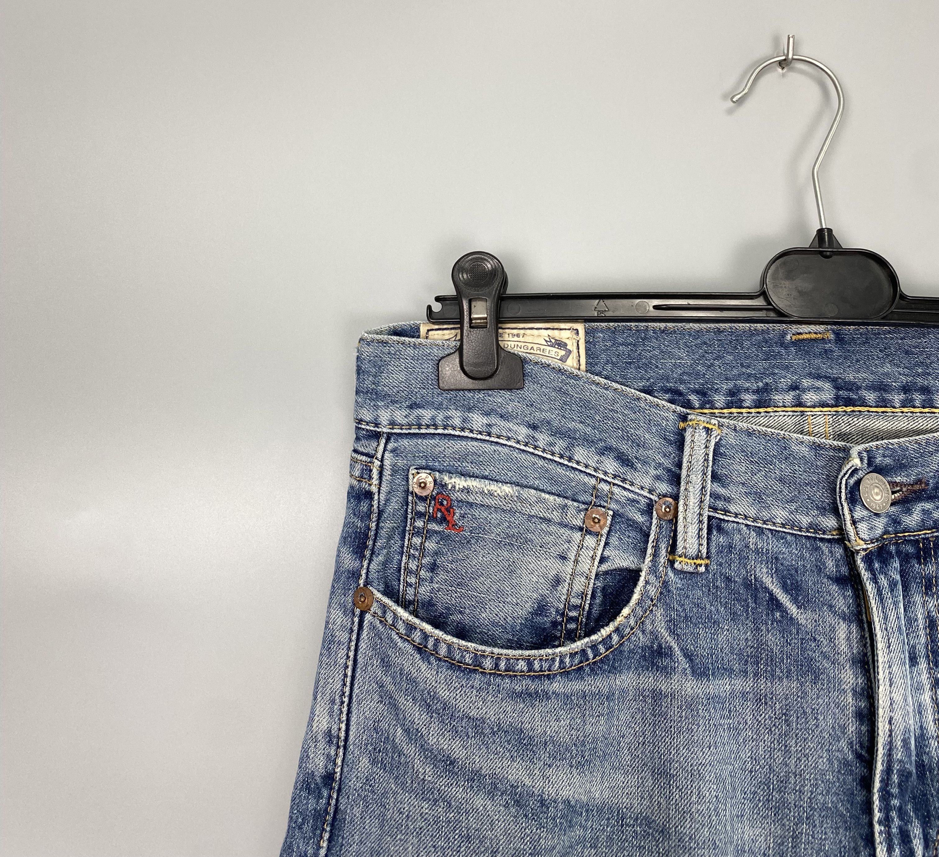 Polo Ralph Lauren Polo Ralph Lauren Vintage Denim Jeans W31 L32 Size US 31 - 3 Thumbnail