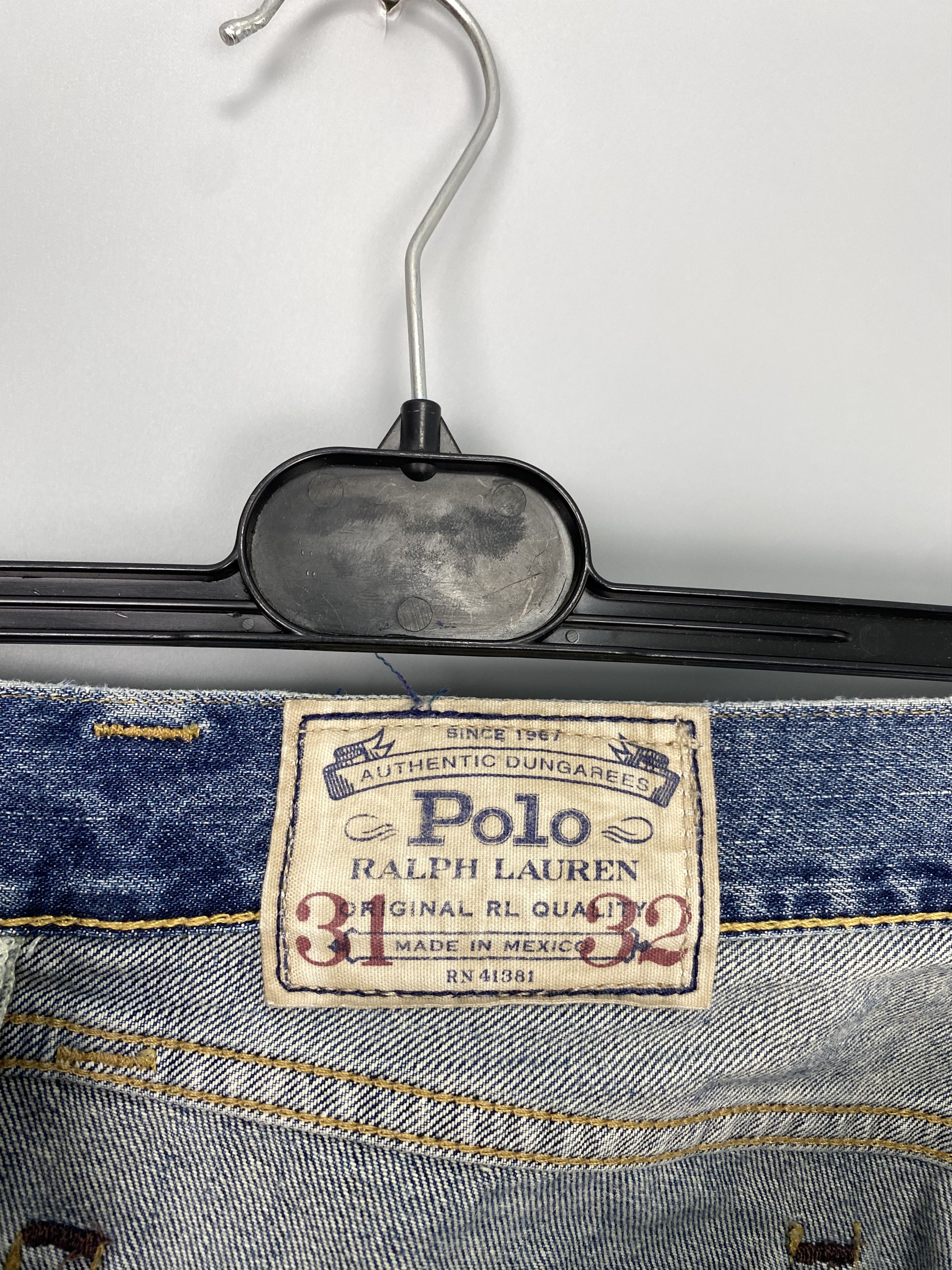 Polo Ralph Lauren Polo Ralph Lauren Vintage Denim Jeans W31 L32 Size US 31 - 12 Thumbnail