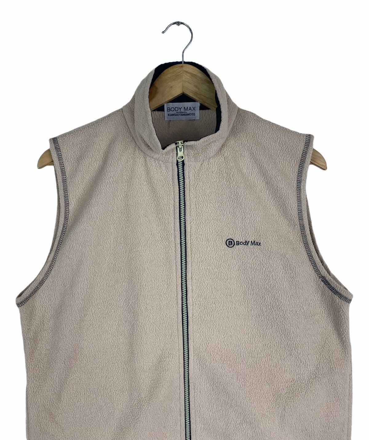 Kansai Yamamoto BODY MAX KANSAI YAMAMOTO JAPANESE FLEECE ZIPPER VEST Size US M / EU 48-50 / 2 - 3 Thumbnail