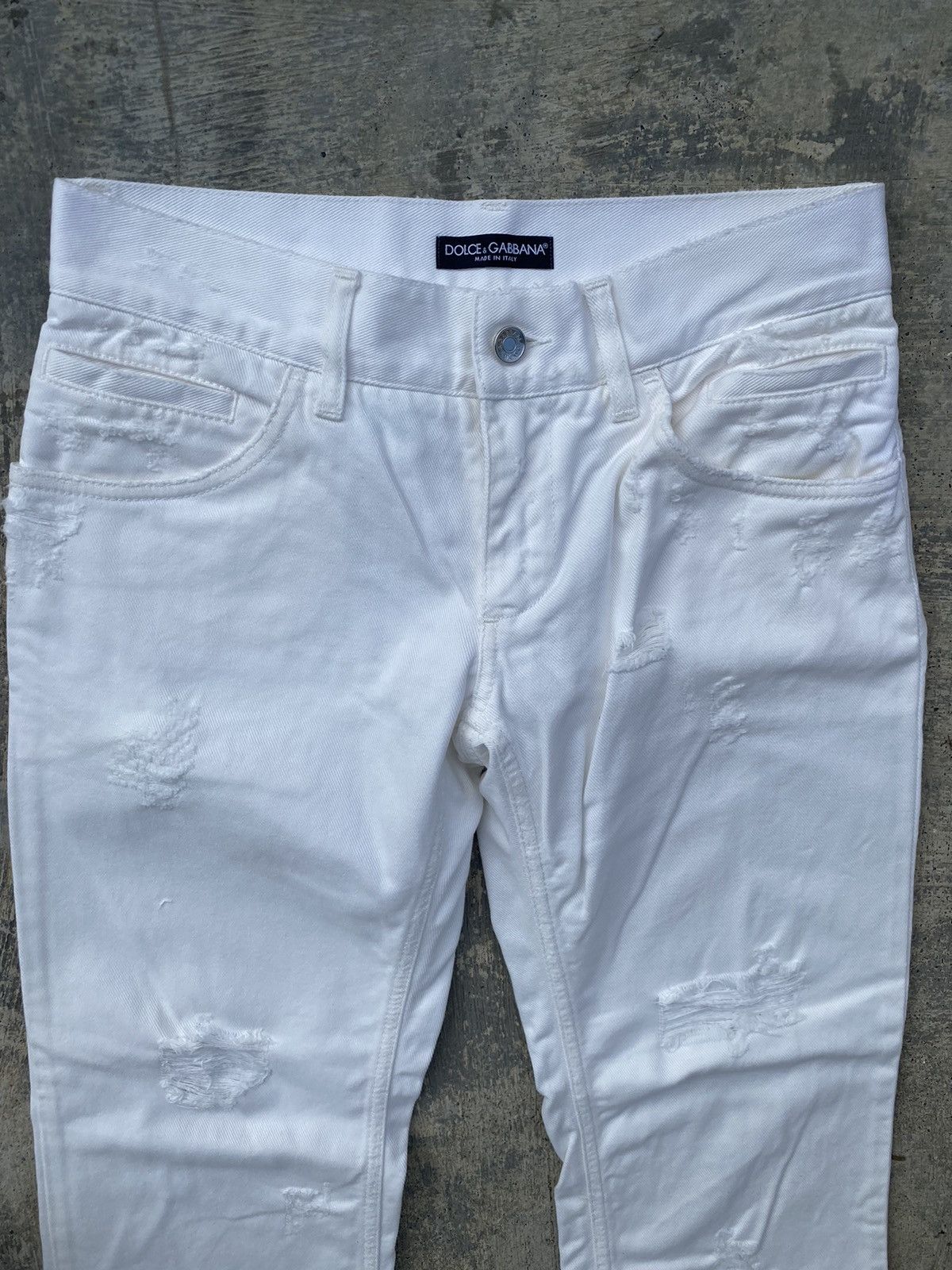 Dolce & Gabbana VINTAGE DOLCE & GABBANA DISTRESSED PUNK COWBOY RAVE GORPCORE Size US 30 / EU 46 - 8 Thumbnail