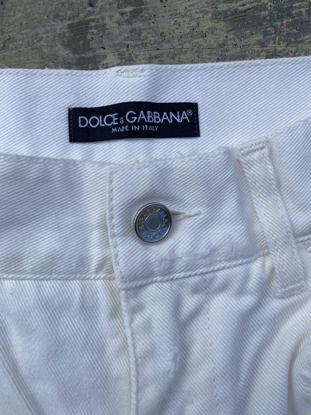 Dolce & Gabbana VINTAGE DOLCE & GABBANA DISTRESSED PUNK COWBOY RAVE GORPCORE Size US 30 / EU 46 - 6 Thumbnail