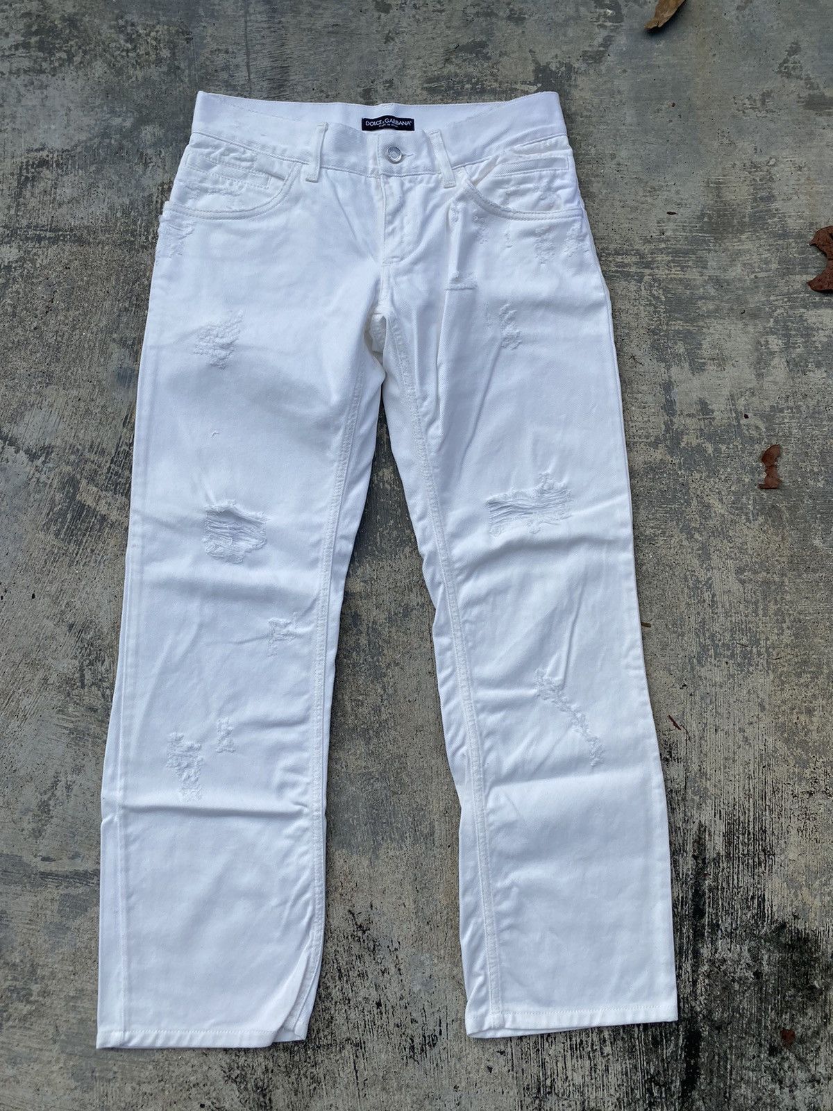VINTAGE DOLCE & GABBANA DISTRESSED PUNK COWBOY RAVE GORPCORE