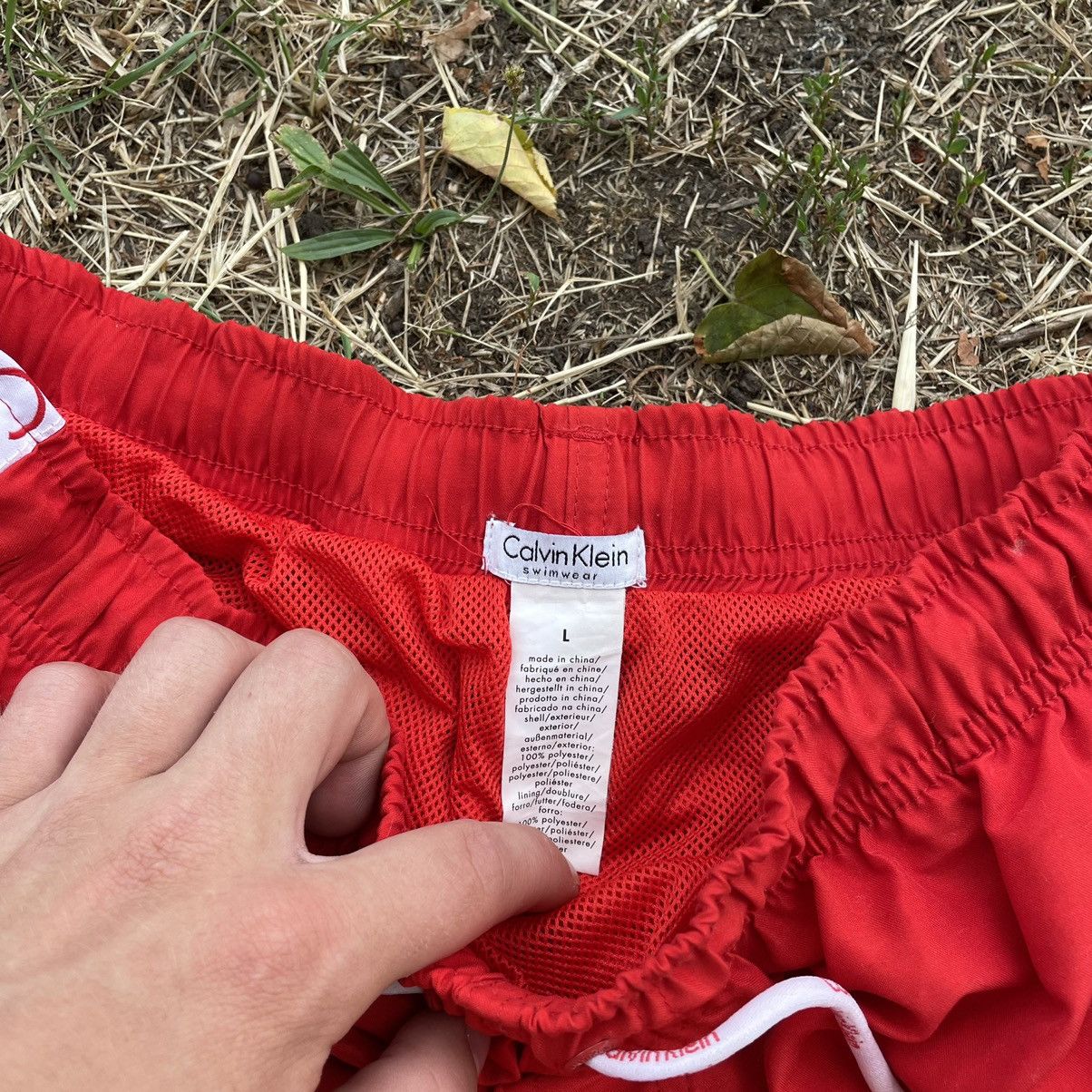Calvin Klein Vintage Calvin Klein Shorts Logo Y2K Streetwear Size US 32 / EU 48 - 6 Thumbnail