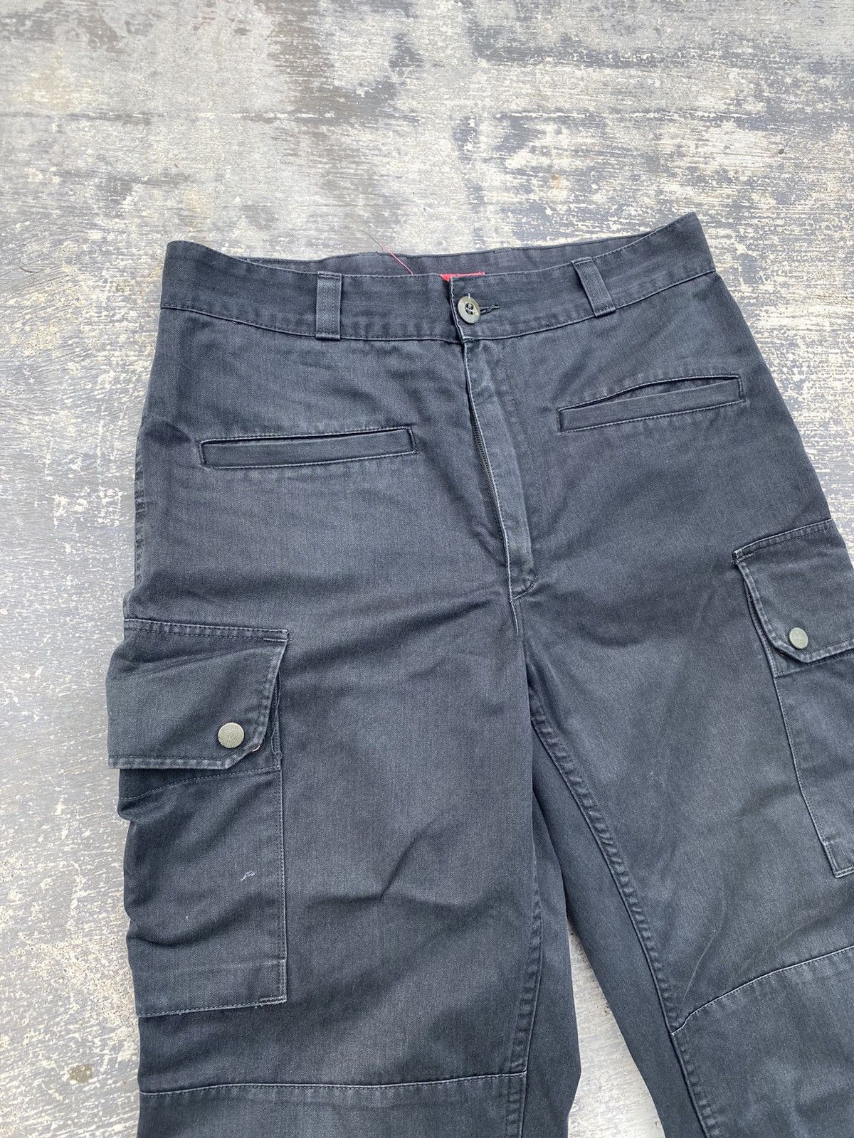 Vintage VINTAGE JAPAN MILITARY CARGO HERRINGBONE USN PUNK GORPCORE Size US 30 / EU 46 - 3 Thumbnail