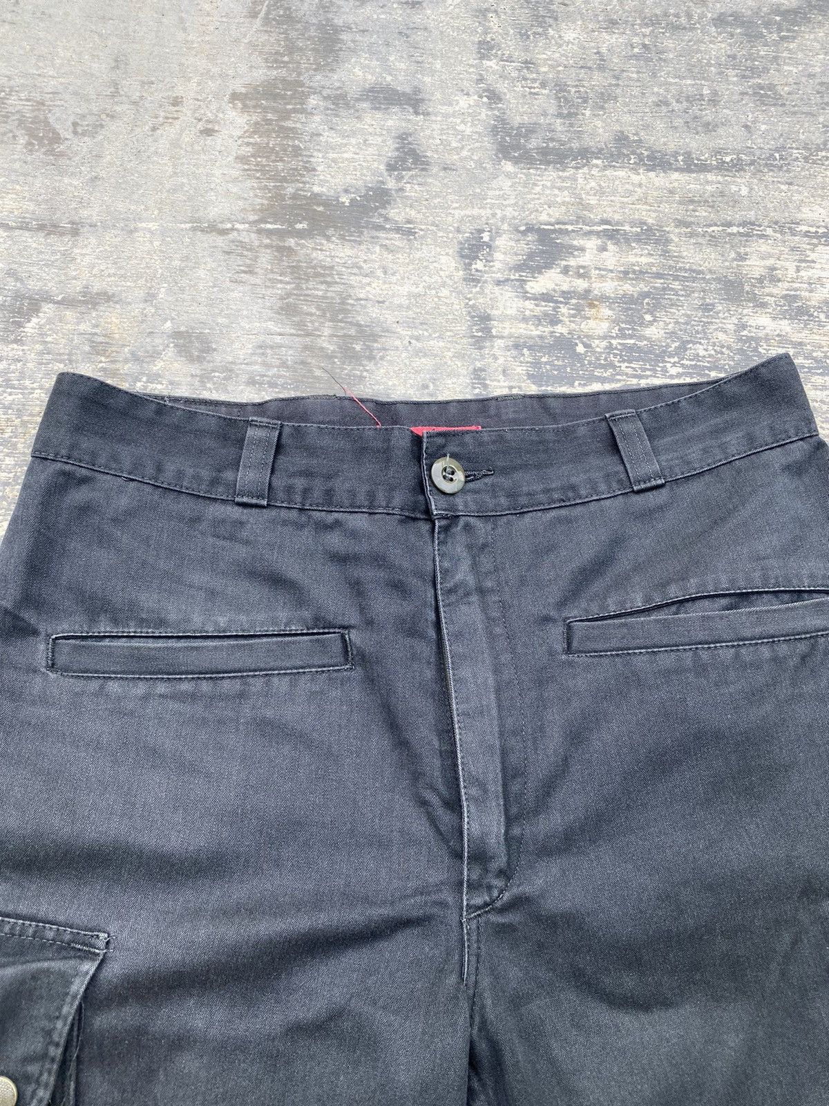 Vintage VINTAGE JAPAN MILITARY CARGO HERRINGBONE USN PUNK GORPCORE Size US 30 / EU 46 - 4 Thumbnail