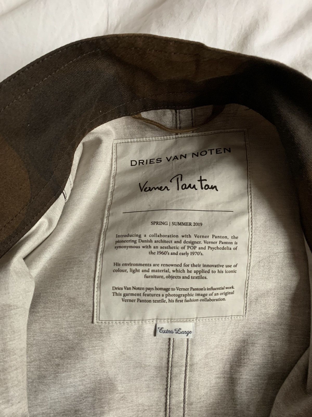 Dries Van Noten Dries Van Noten Verner Panton Field Jacket Size US XL / EU 56 / 4 - 5 Thumbnail