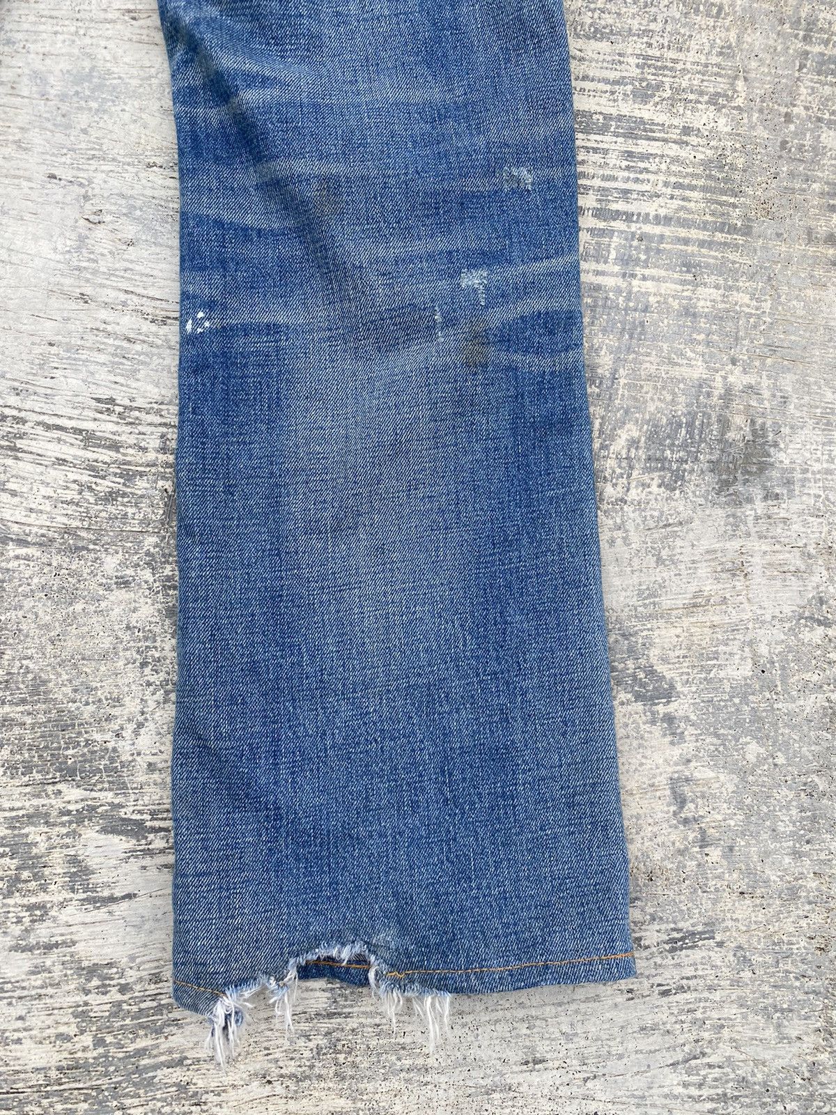 Levi's VINTAGE LEVIS 517 FLARE DISTRESSED RAVE COWBOY GORPCORE PUNK Size US 29 - 10 Thumbnail