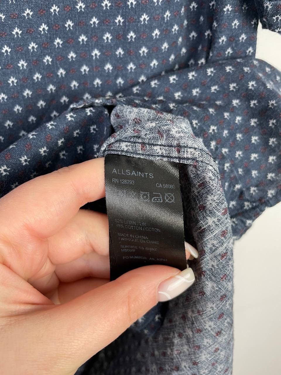 Allsaints Allsaints luxury shirt size M Size US M / EU 48-50 / 2 - 3 Thumbnail