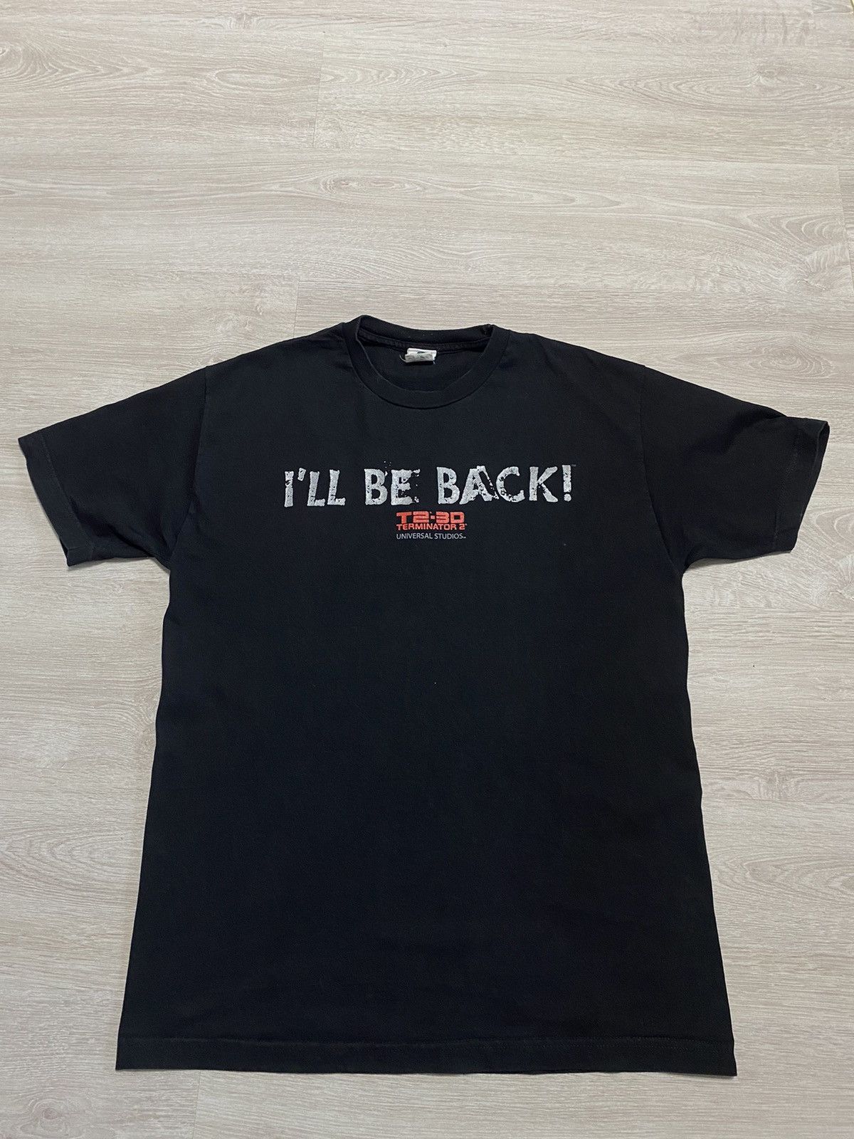 Universal Studios Vintage Movie Terminator 2 Promo 90’s I’ll be back Size US L / EU 52-54 / 3 - 1 Thumbnail