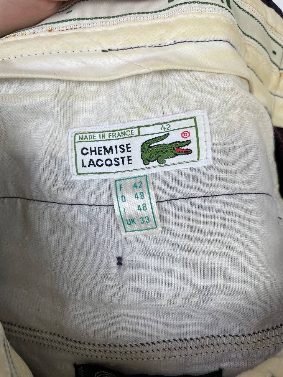 Lacoste Lacoste vintage casual pants size 34 Size US 34 / EU 50 - 2 Thumbnail