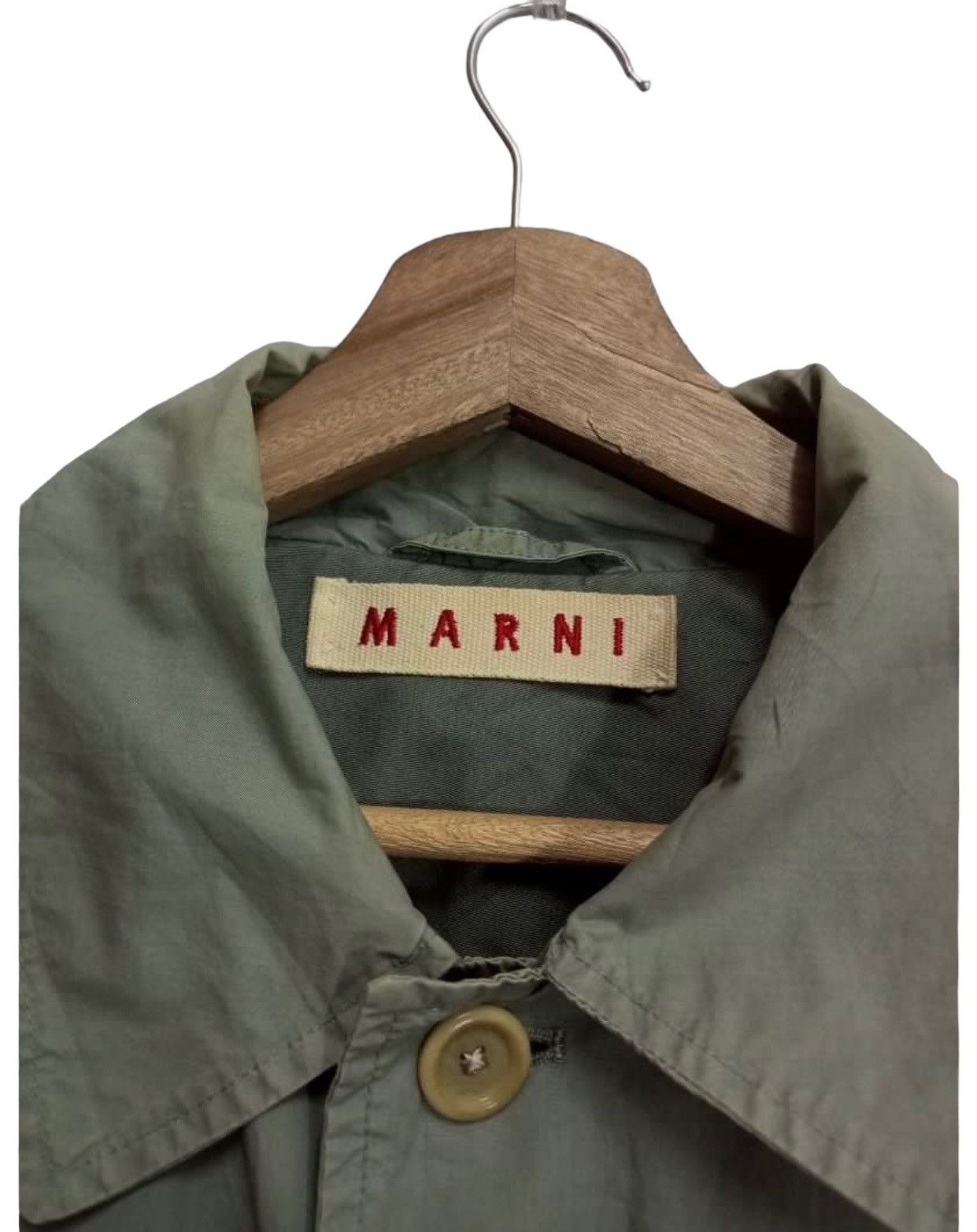 Marni 🔥MARNI MENS LIGHT COTTON OVERCOATS Size US M / EU 48-50 / 2 - 3 Thumbnail