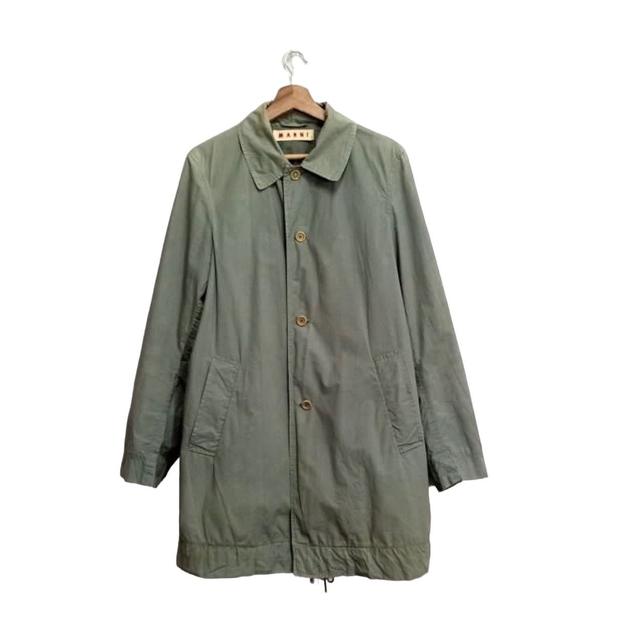 Marni 🔥MARNI MENS LIGHT COTTON OVERCOATS Size US M / EU 48-50 / 2 - 1 Thumbnail