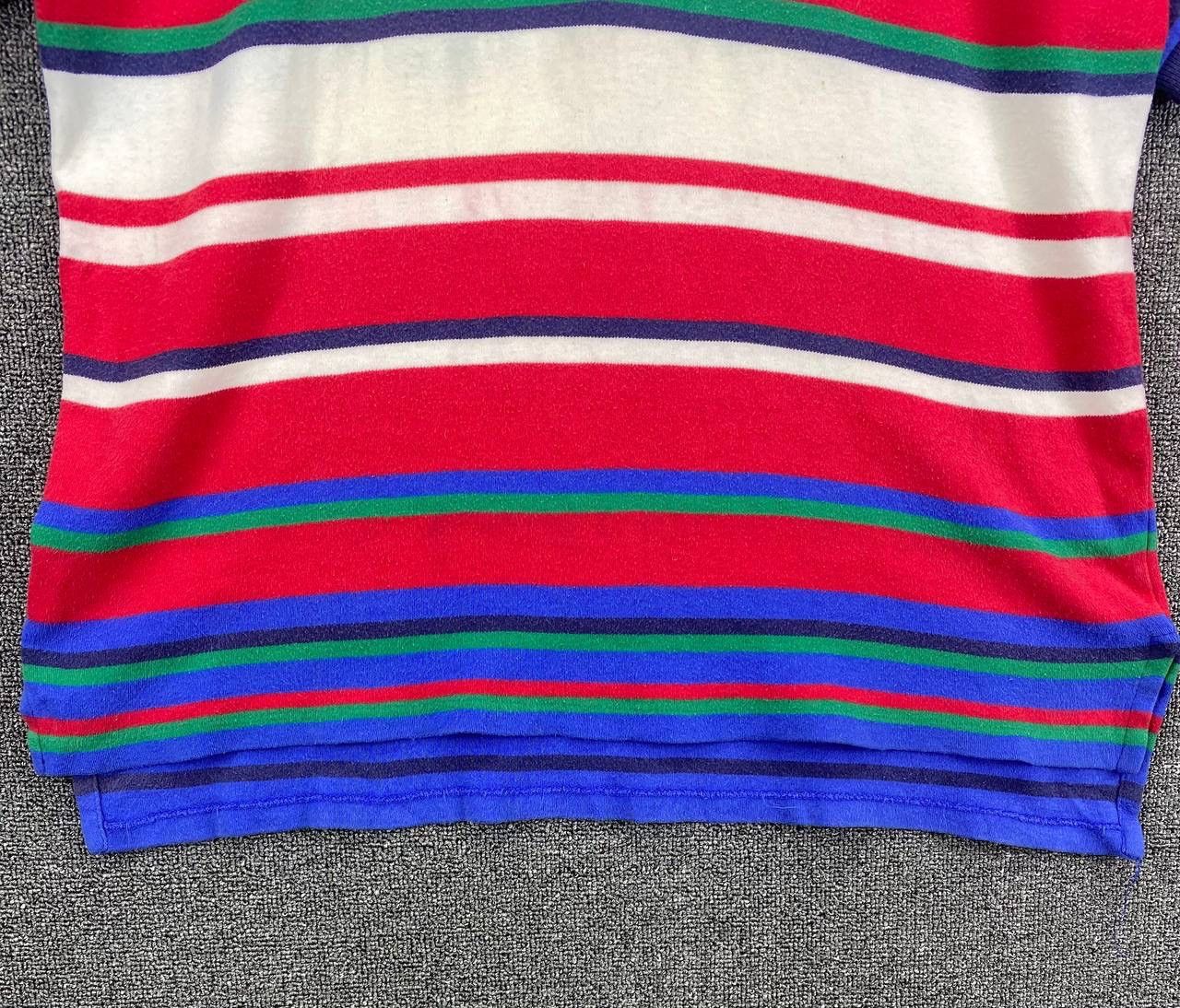 Polo Ralph Lauren Vintage Polo Ralph Lauren Multicolour Striped Polos T Shirt Size US M / EU 48-50 / 2 - 10 Thumbnail