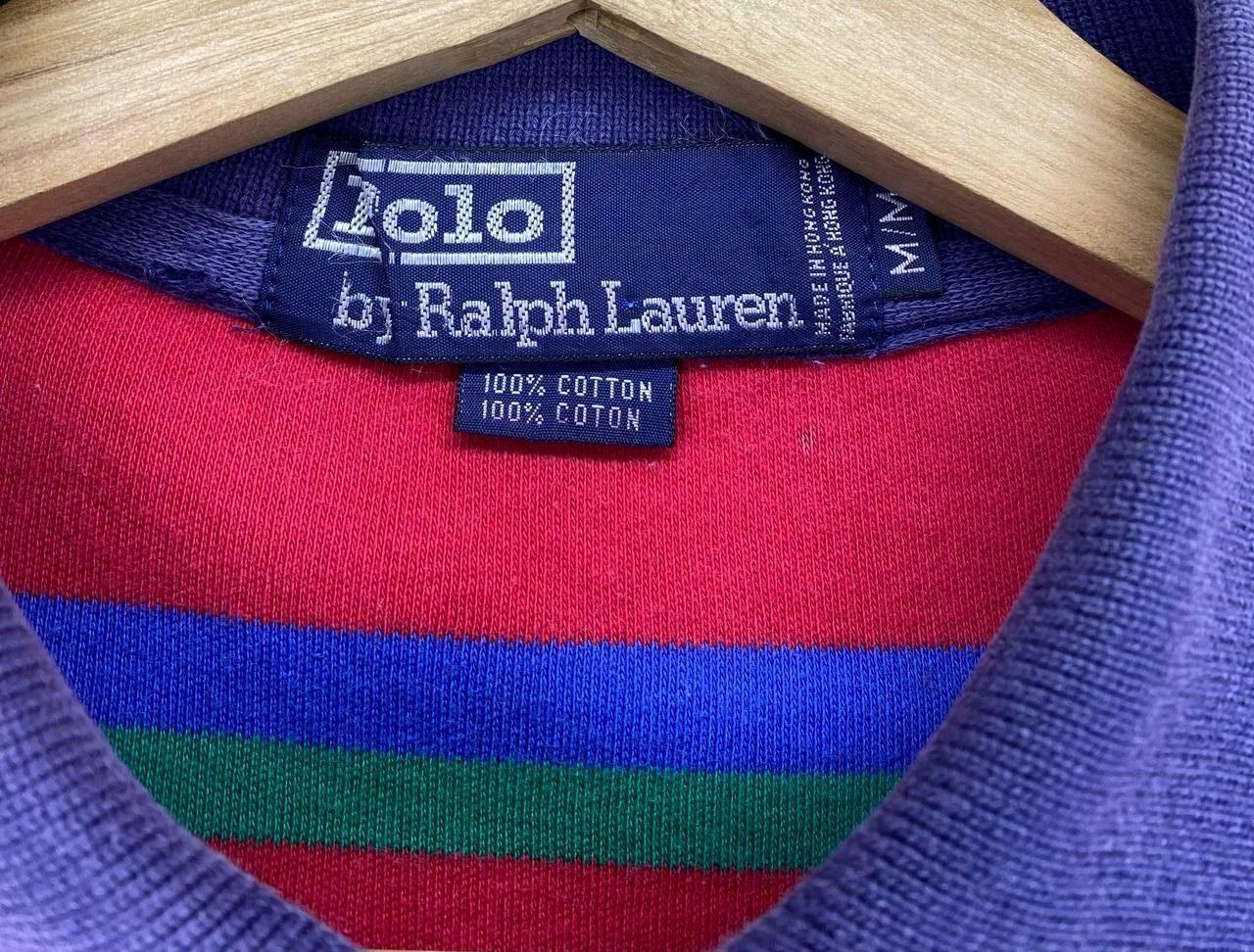 Polo Ralph Lauren Vintage Polo Ralph Lauren Multicolour Striped Polos T Shirt Size US M / EU 48-50 / 2 - 6 Thumbnail