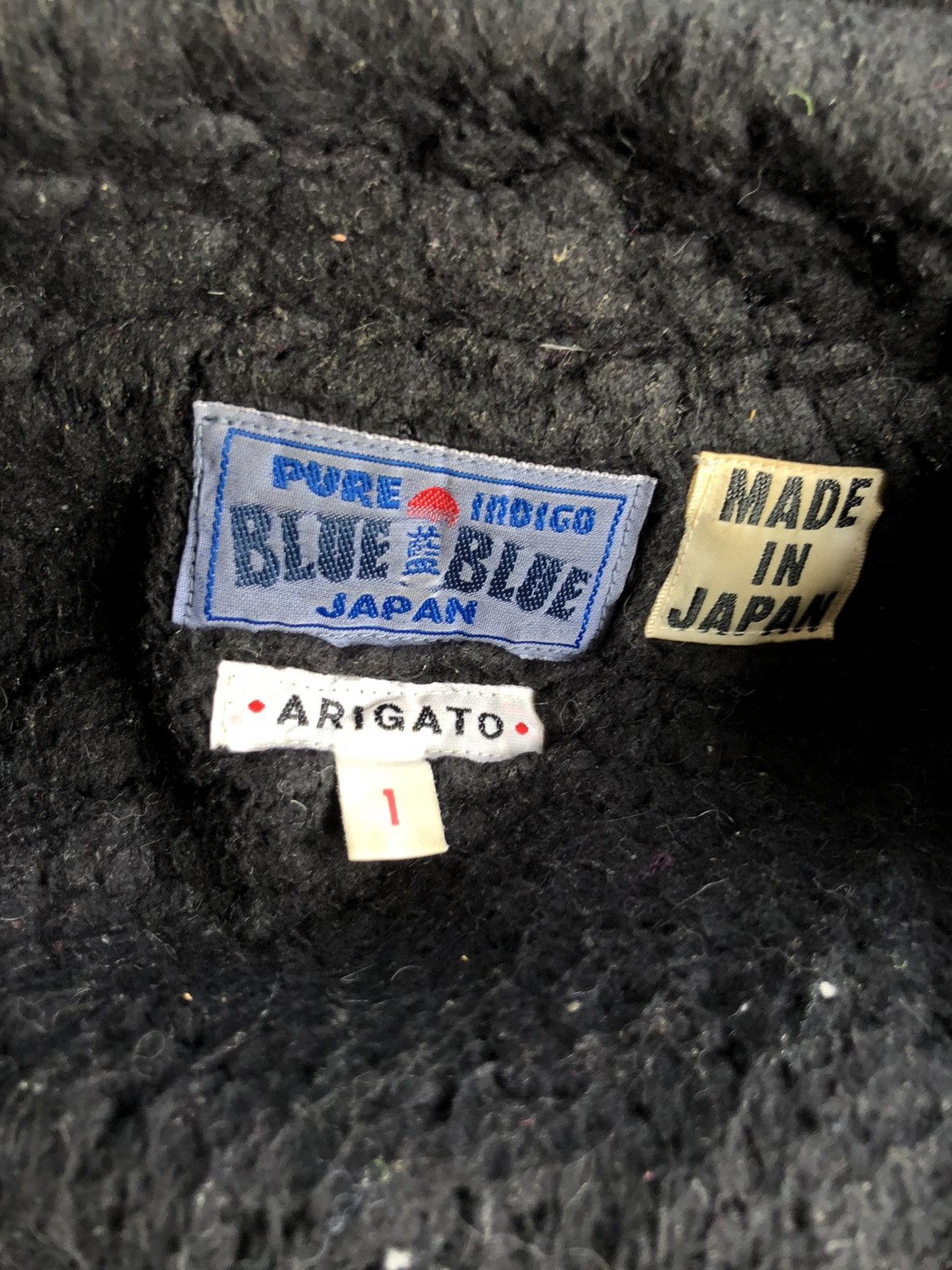 Blue Blue Japan 🇯🇵 Made Indigo Base Patchwork Blanket Lining N-1 Deck Jacket Size US S / EU 44-46 / 1 - 6 Thumbnail