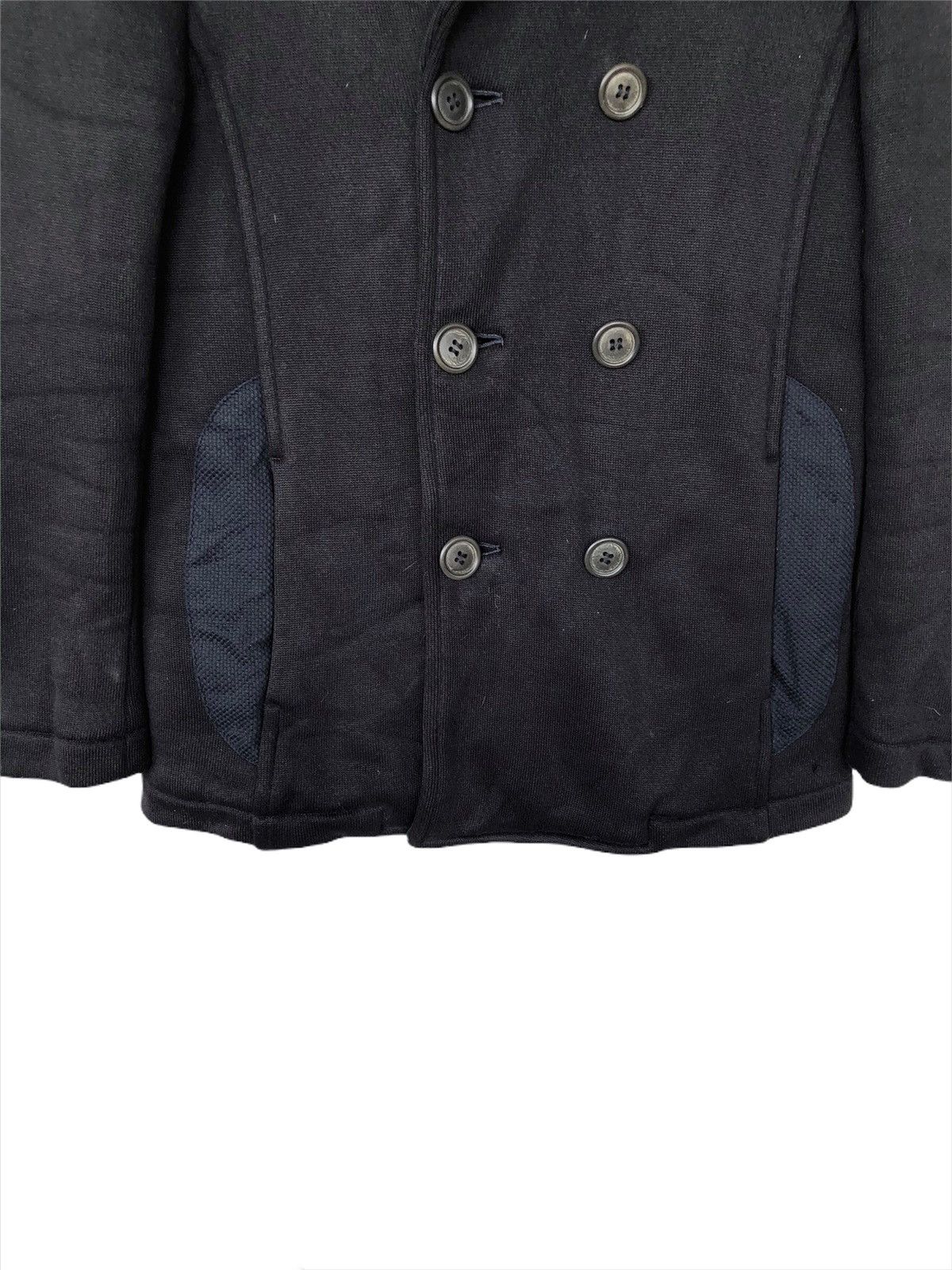 Blue Blue Japan 🇯🇵 Made Indigo Base Patchwork Blanket Lining N-1 Deck Jacket Size US S / EU 44-46 / 1 - 2 Thumbnail