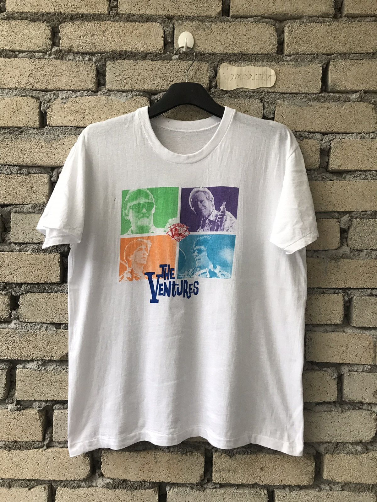 Band Tees × Vintage Vintage 90s The Ventures American Instrumental Rock Band Size US L / EU 52-54 / 3 - 1 Thumbnail