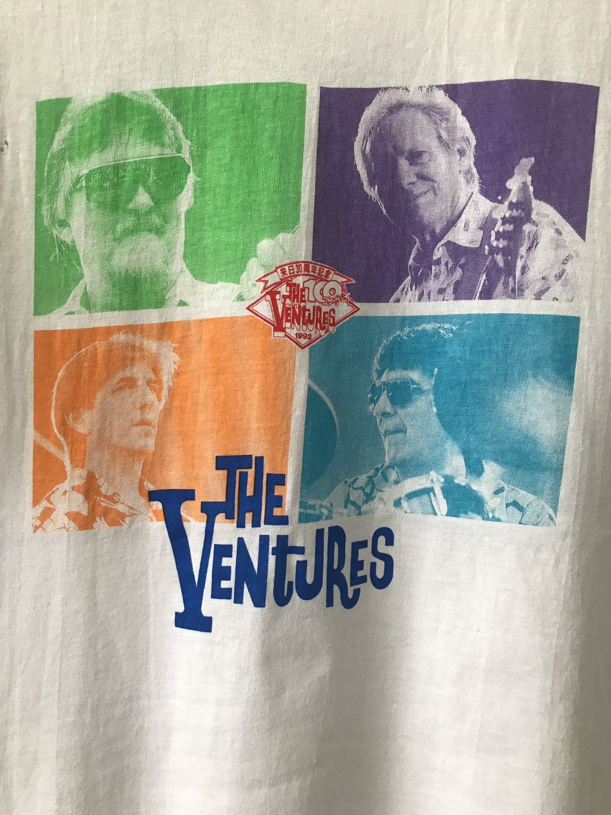 Band Tees × Vintage Vintage 90s The Ventures American Instrumental Rock Band Size US L / EU 52-54 / 3 - 2 Thumbnail