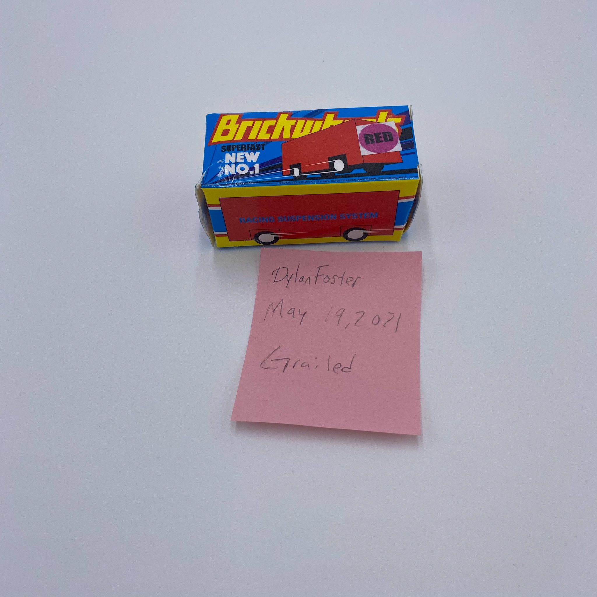 Patta Patta x Delta Brickwheels Toy Car Red Size ONE SIZE - 4 Thumbnail
