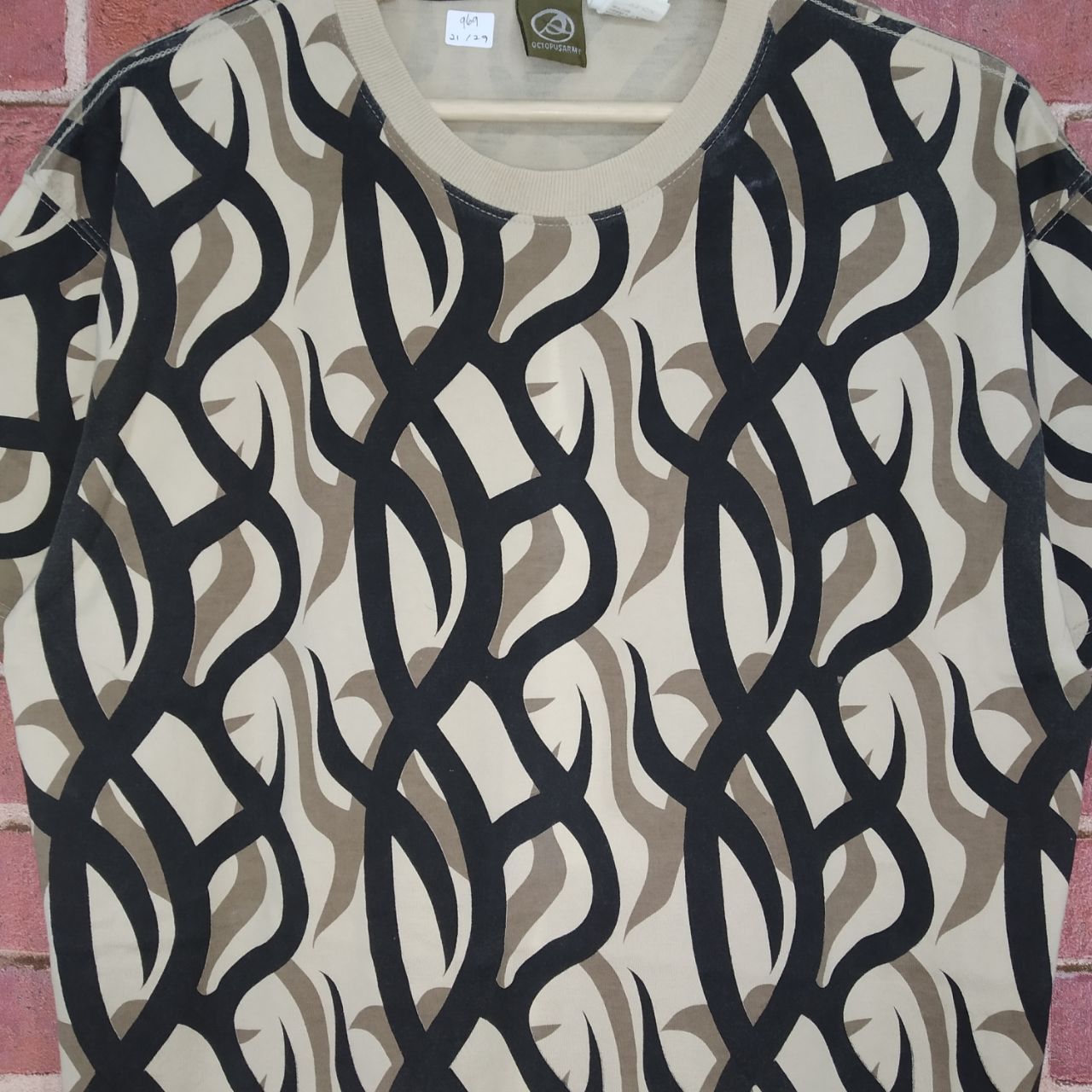 Japanese Brand Octopus Army Camouflage Mugen Streetwear Colour Shirt Size US L / EU 52-54 / 3 - 4 Thumbnail