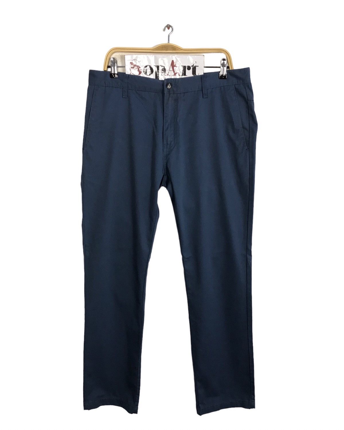 Vintage × Volcom Vintage Volcom Casual Pants Zipper Blue Colour Style Size US 36 / EU 52 - 1 Thumbnail