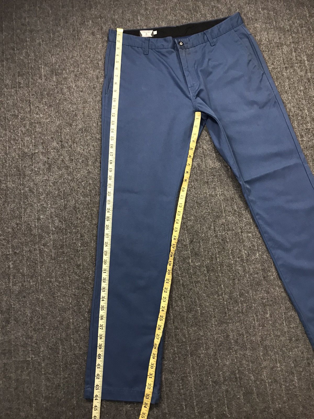Vintage × Volcom Vintage Volcom Casual Pants Zipper Blue Colour Style Size US 36 / EU 52 - 19 Thumbnail