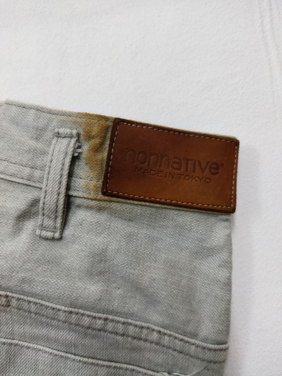 Nonnative Japanese Nonnative Grey Jeans - Size 1 Size US 32 / EU 48 - 7 Thumbnail