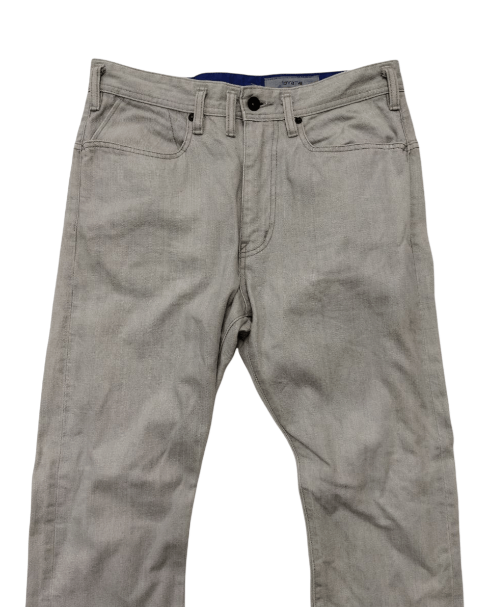 Nonnative Japanese Nonnative Grey Jeans - Size 1 Size US 32 / EU 48 - 2 Thumbnail