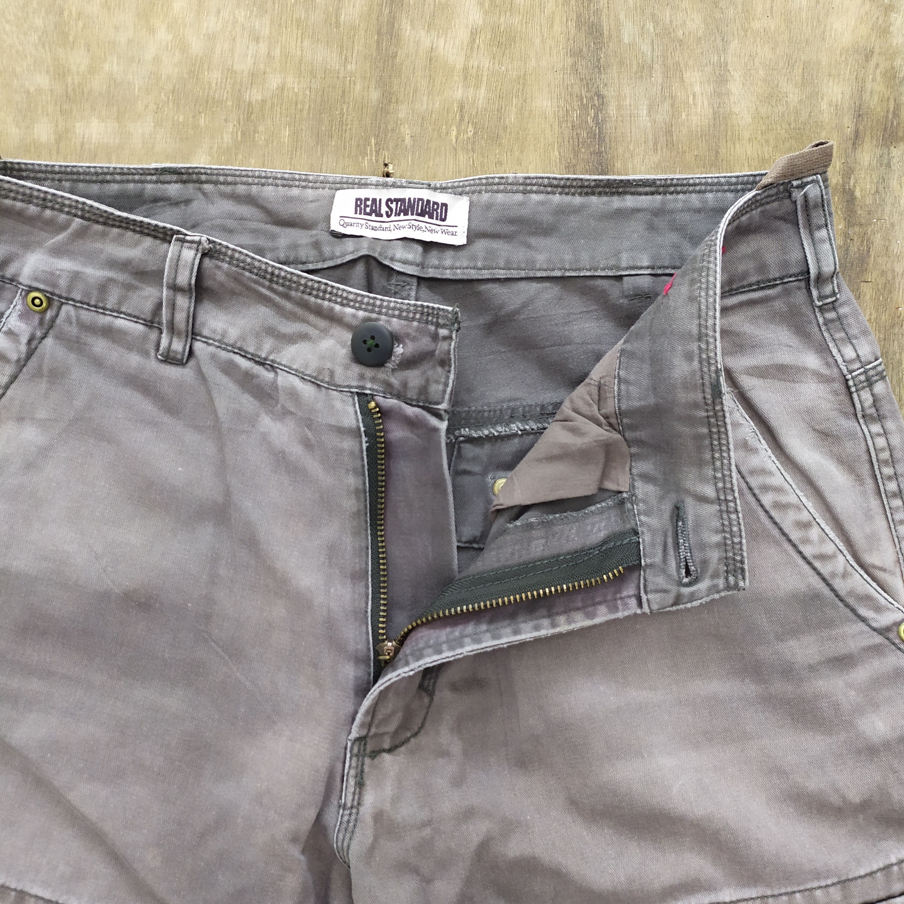 Japanese Brand VINTAGE JAPANESE BRAND FADED CARGO PANTS Size US 30 / EU 46 - 8 Thumbnail