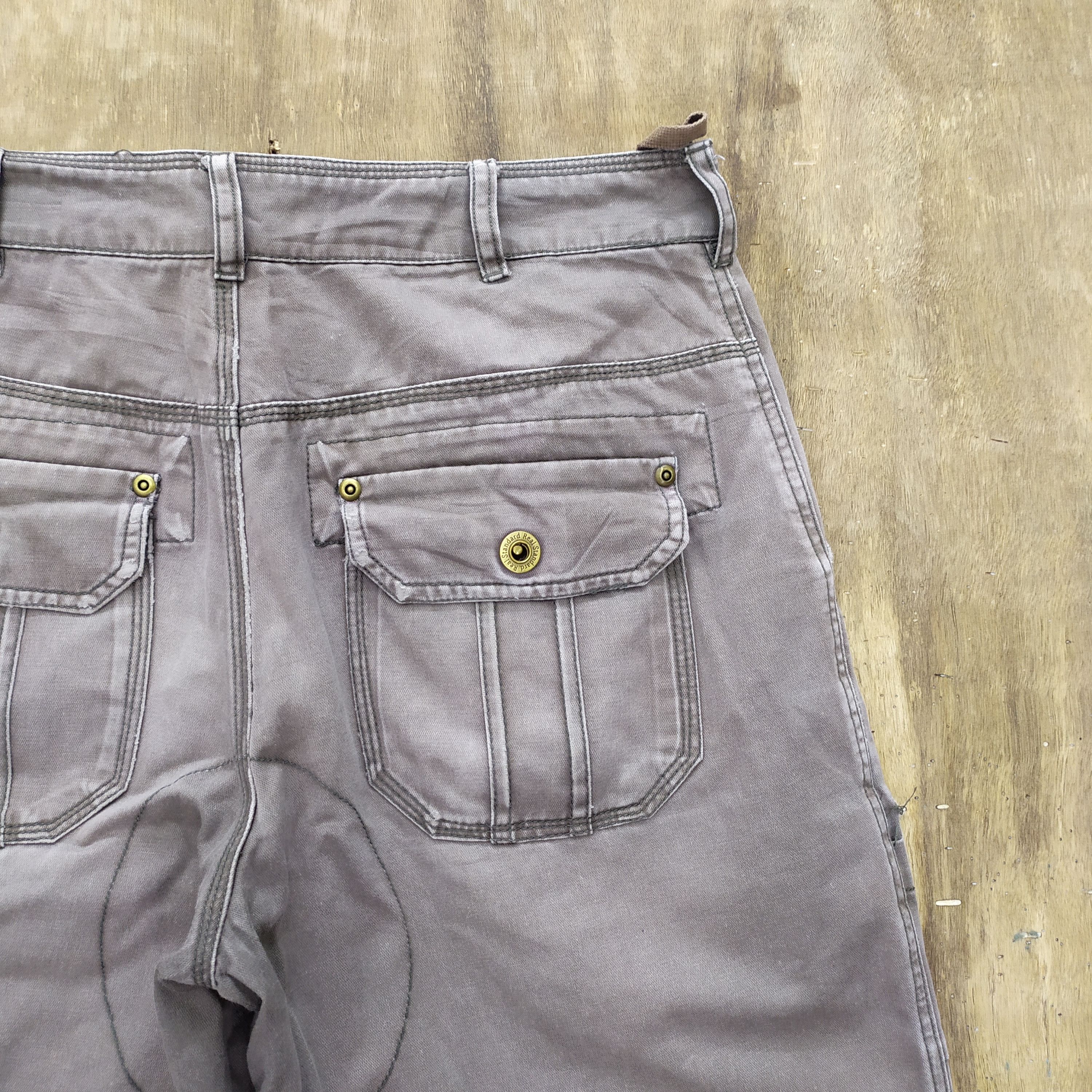 Japanese Brand VINTAGE JAPANESE BRAND FADED CARGO PANTS Size US 30 / EU 46 - 9 Thumbnail