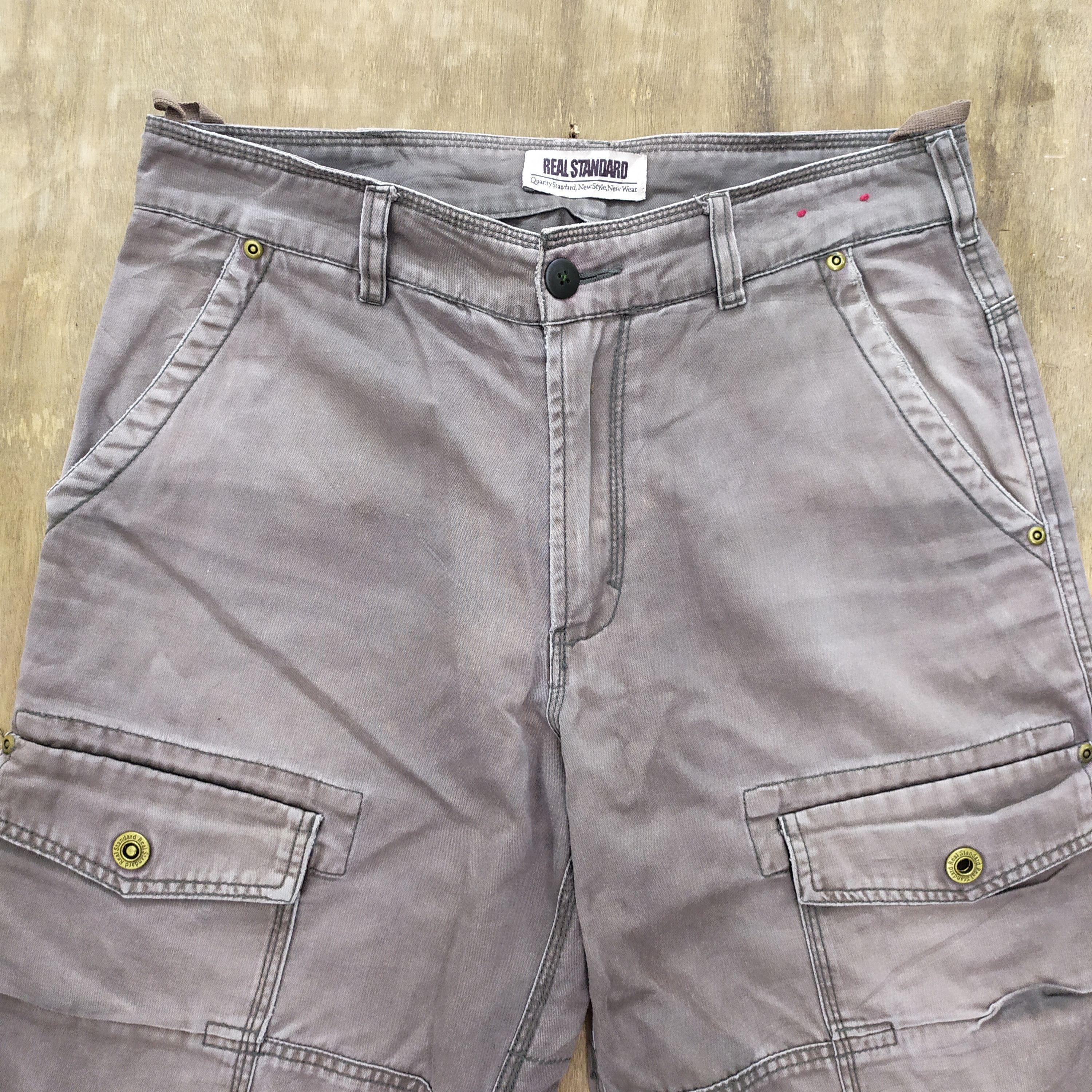 Japanese Brand VINTAGE JAPANESE BRAND FADED CARGO PANTS Size US 30 / EU 46 - 7 Thumbnail