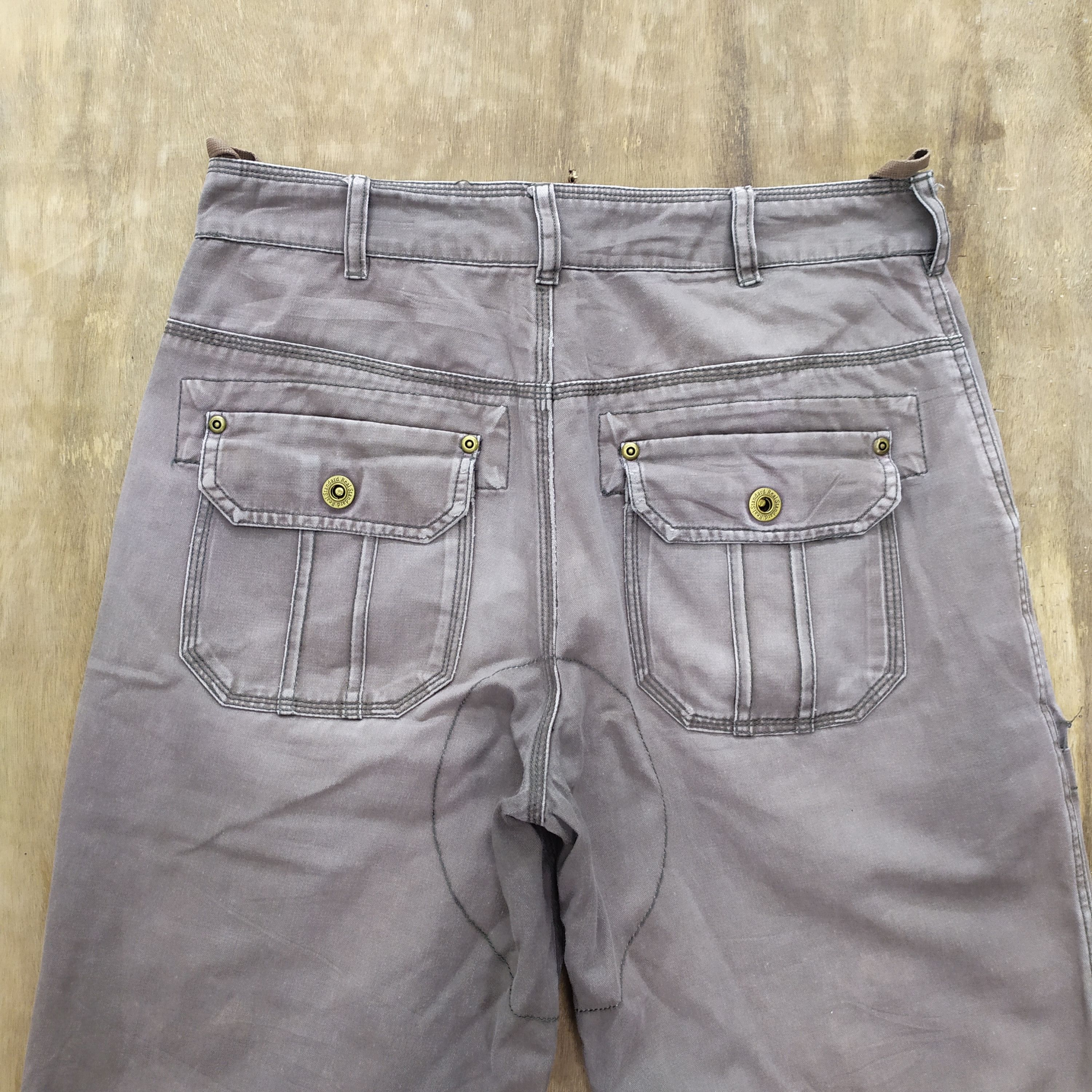 Japanese Brand VINTAGE JAPANESE BRAND FADED CARGO PANTS Size US 30 / EU 46 - 11 Thumbnail