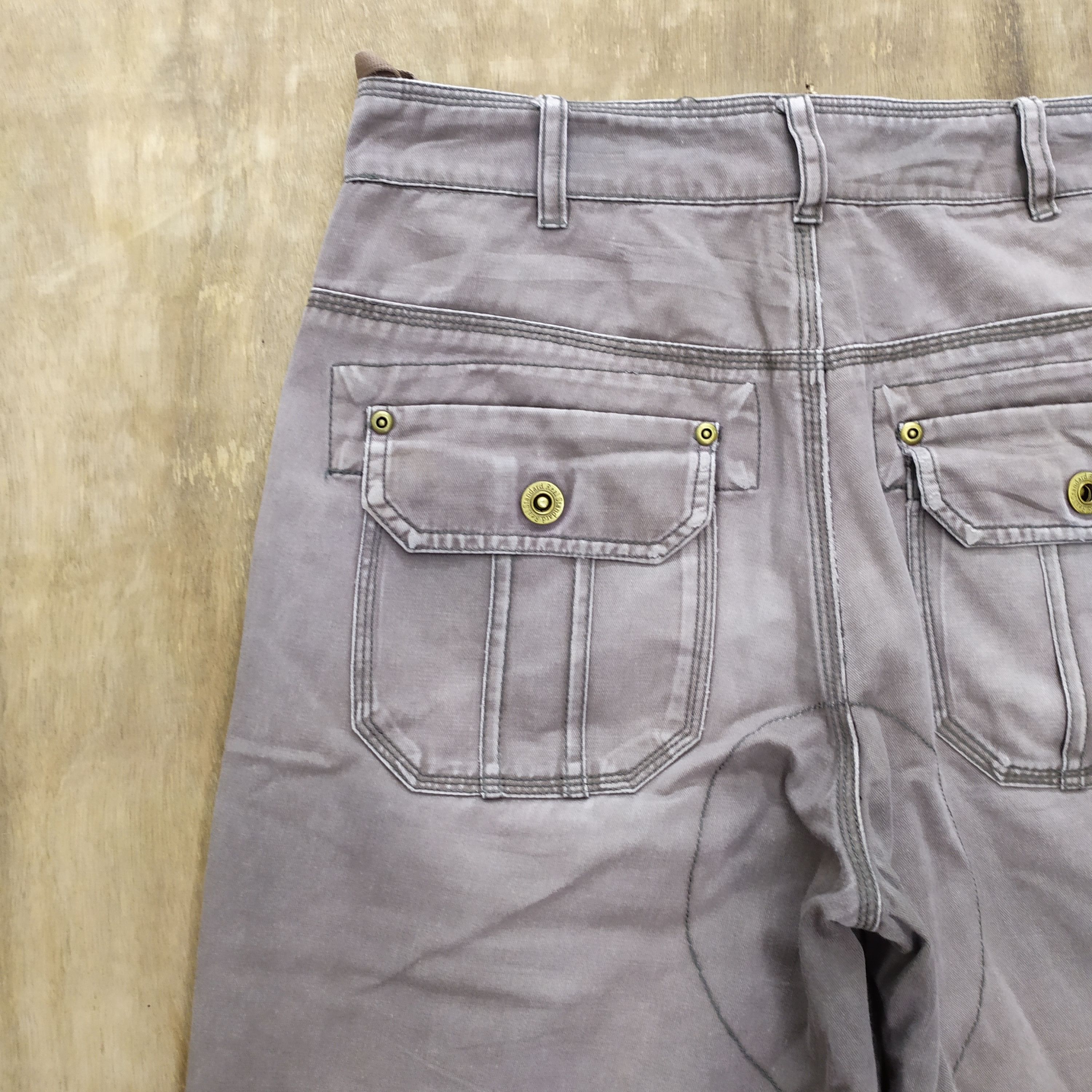 Japanese Brand VINTAGE JAPANESE BRAND FADED CARGO PANTS Size US 30 / EU 46 - 10 Thumbnail