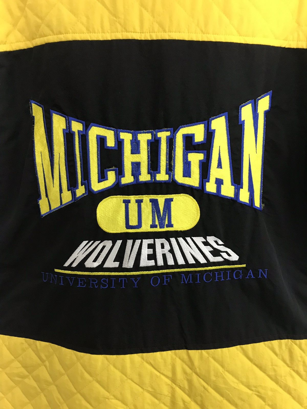 NCAA Parka Michigan UM Wolverines Double Pockets Jacket Hoodie Size US XL / EU 56 / 4 - 7 Thumbnail