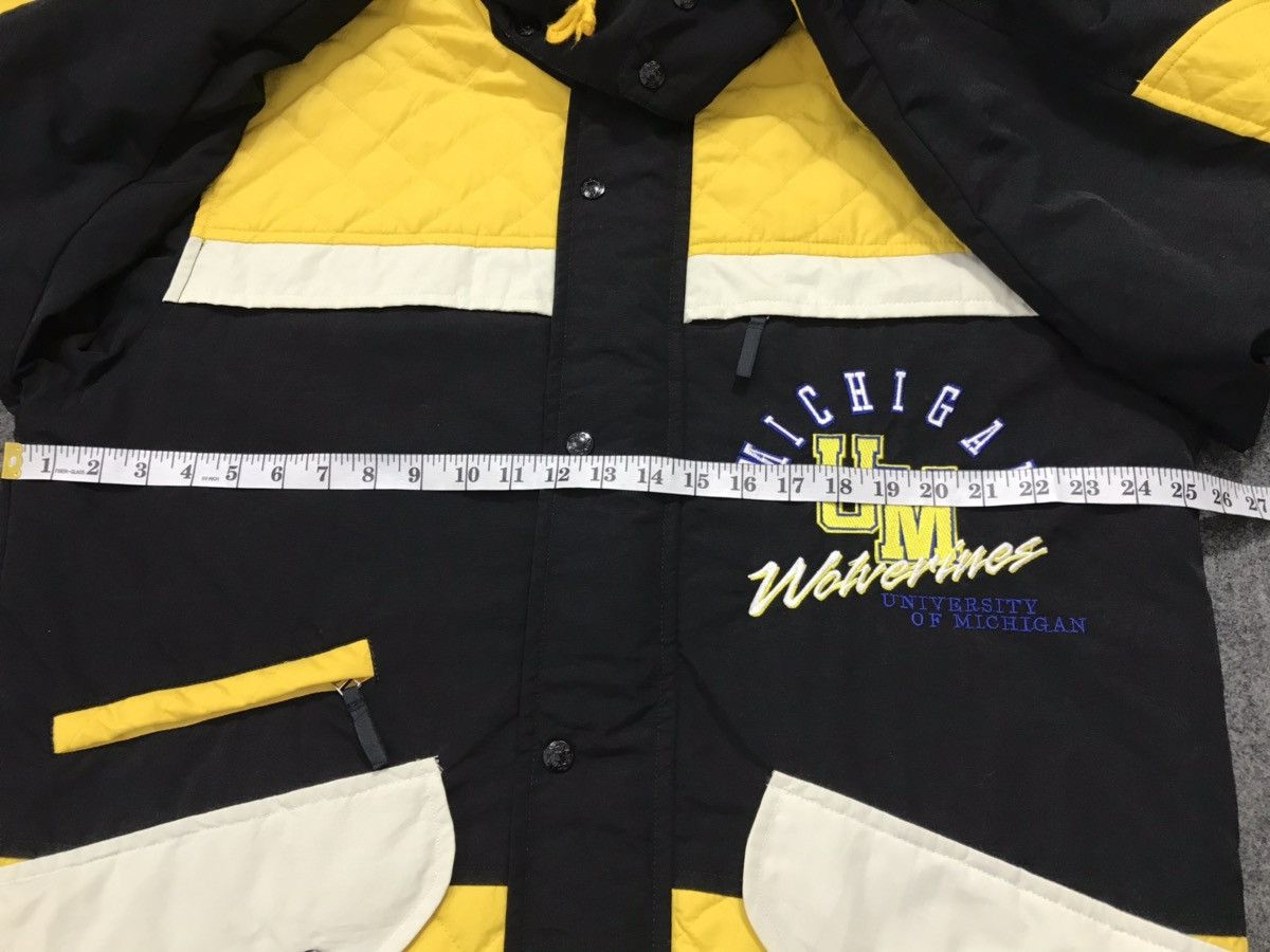 NCAA Parka Michigan UM Wolverines Double Pockets Jacket Hoodie Size US XL / EU 56 / 4 - 13 Thumbnail