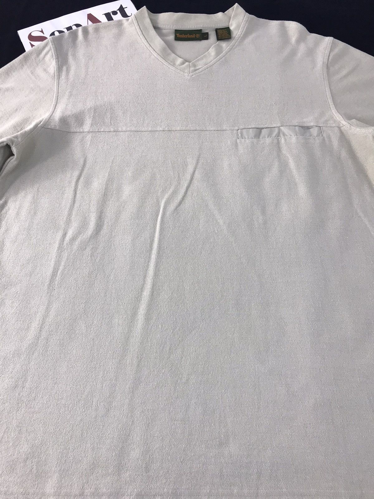 Timberland × Vintage Vintage Timberland Singgle pocket Long Sleeve Design Size US XL / EU 56 / 4 - 4 Thumbnail