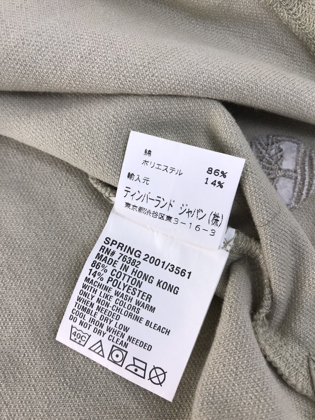 Timberland × Vintage Vintage Timberland Singgle pocket Long Sleeve Design Size US XL / EU 56 / 4 - 9 Thumbnail