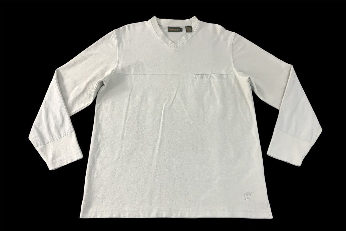 Timberland × Vintage Vintage Timberland Singgle pocket Long Sleeve Design Size US XL / EU 56 / 4 - 1 Thumbnail