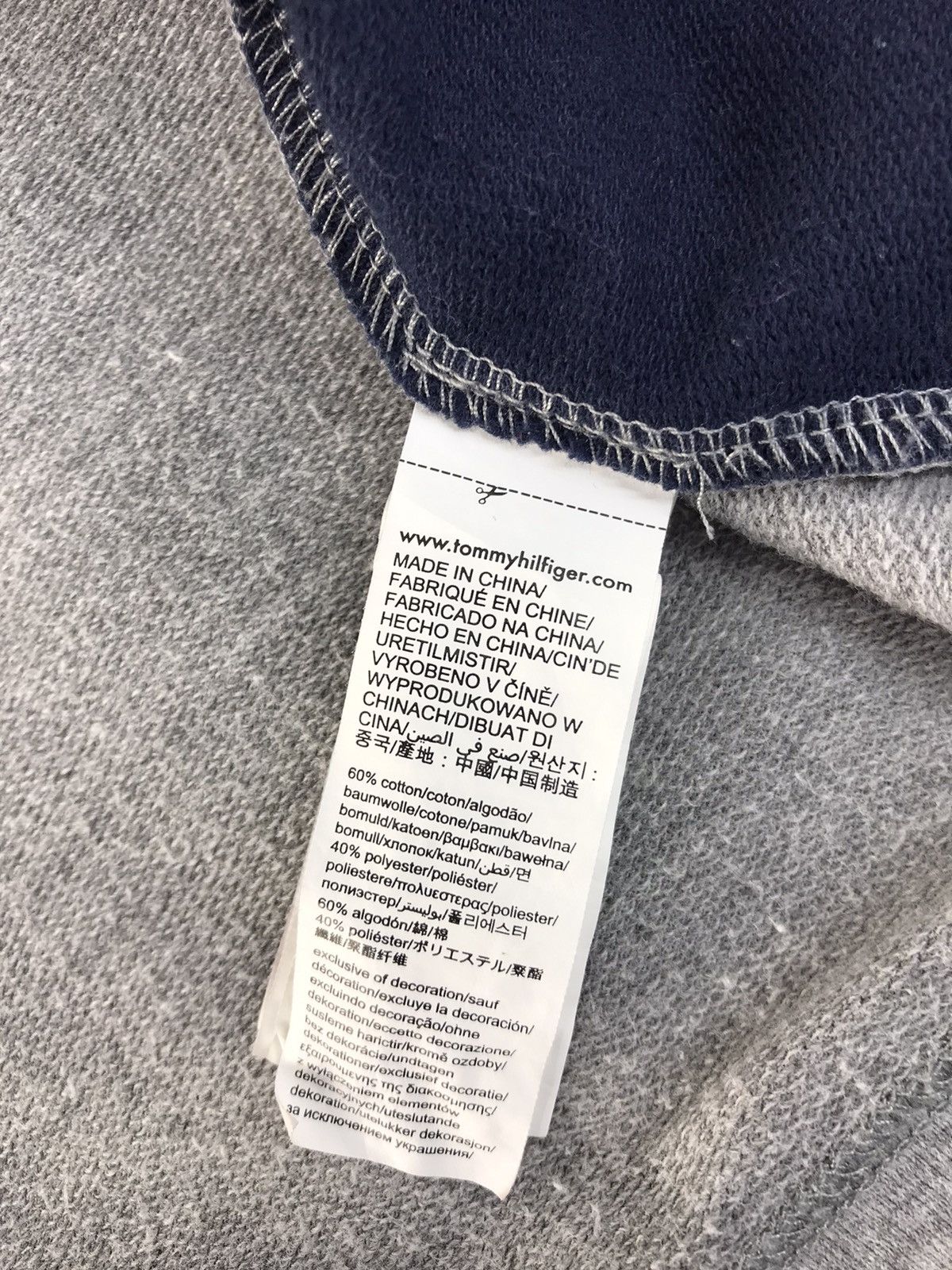 Tommy Hilfiger Tommy Hilfiger Big Logo Long Sleeve Muticolour Design Size US M / EU 48-50 / 2 - 7 Thumbnail