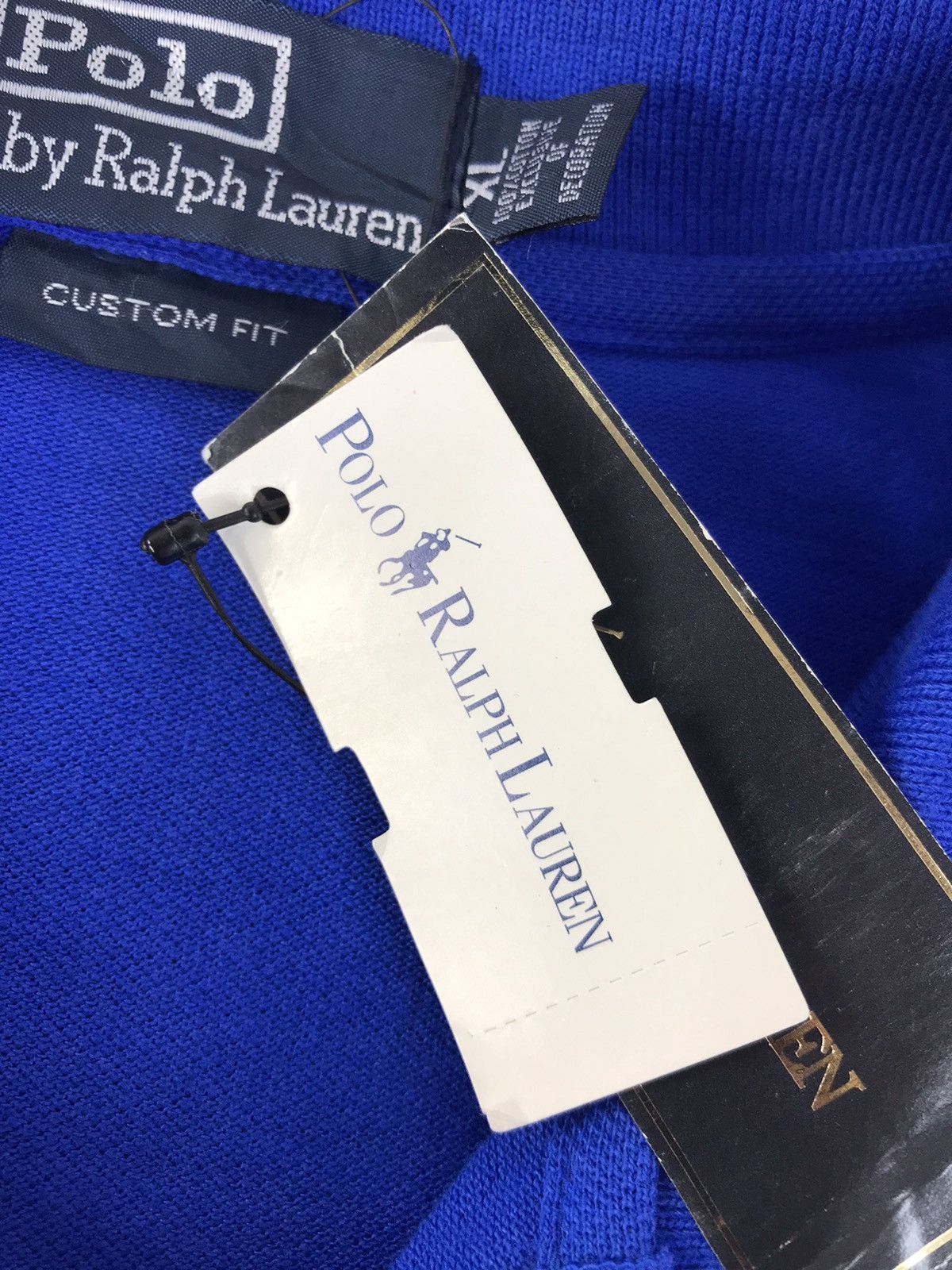 Polo Ralph Lauren Vtg Polo Ralph Lauren Big Logo Colour Blue Design Size US M / EU 48-50 / 2 - 9 Thumbnail