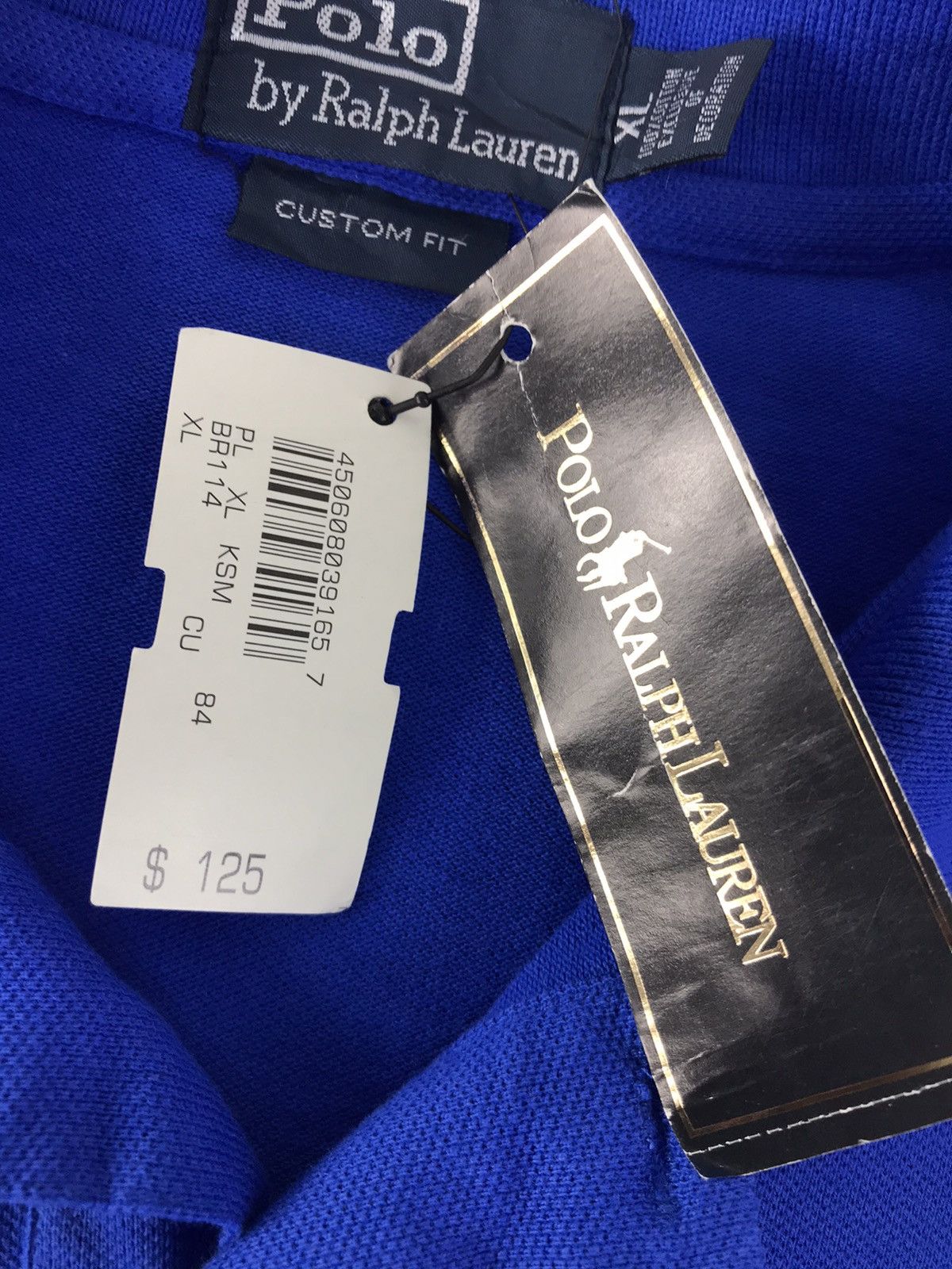 Polo Ralph Lauren Vtg Polo Ralph Lauren Big Logo Colour Blue Design Size US M / EU 48-50 / 2 - 8 Thumbnail