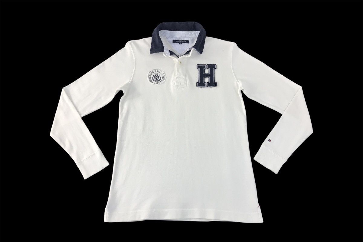 Tommy Hilfiger Vintage Tommy Hilfiger Big Logo Design Size US M / EU 48-50 / 2 - 1 Thumbnail